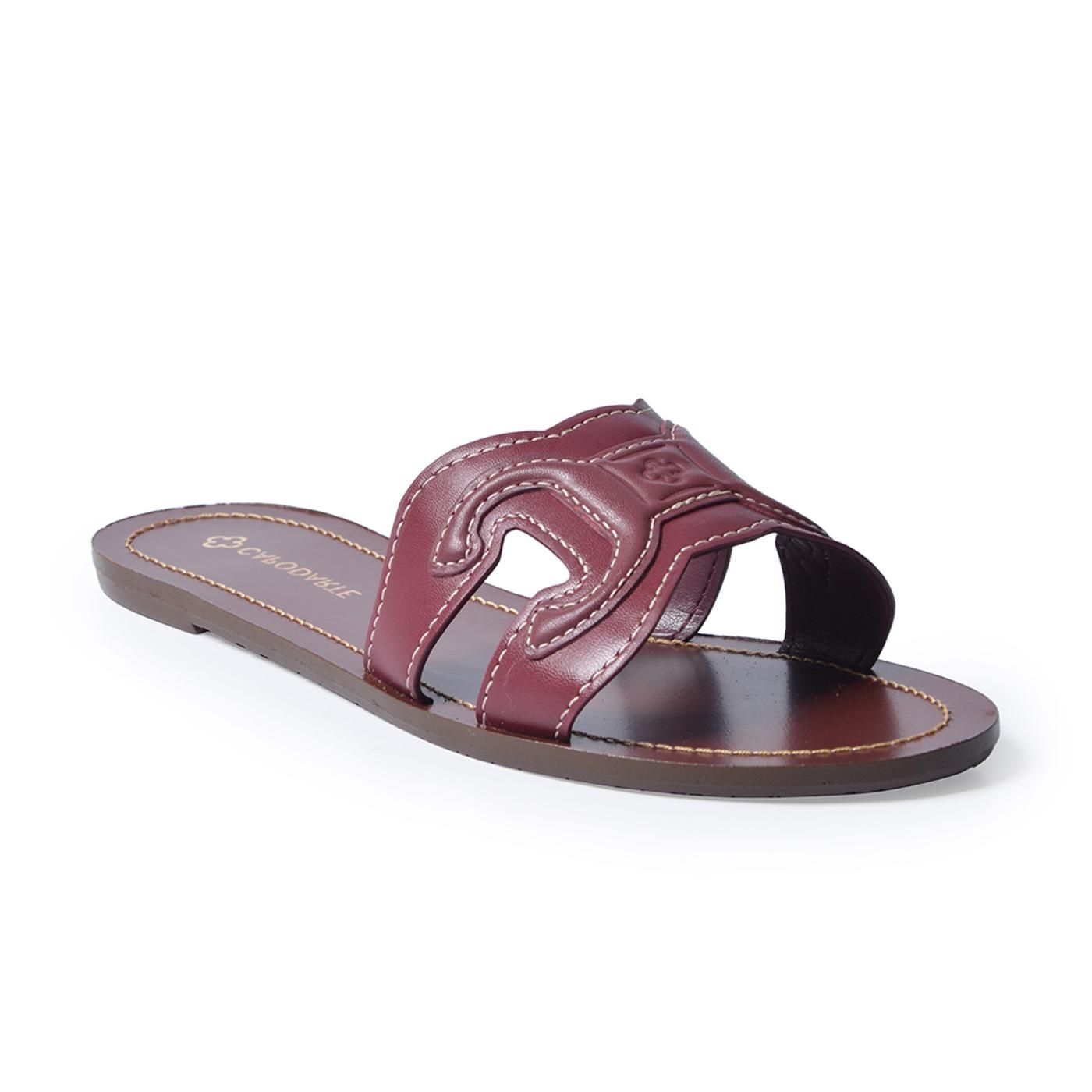 SANDALIA 4018949 mestiço satinato borgonha