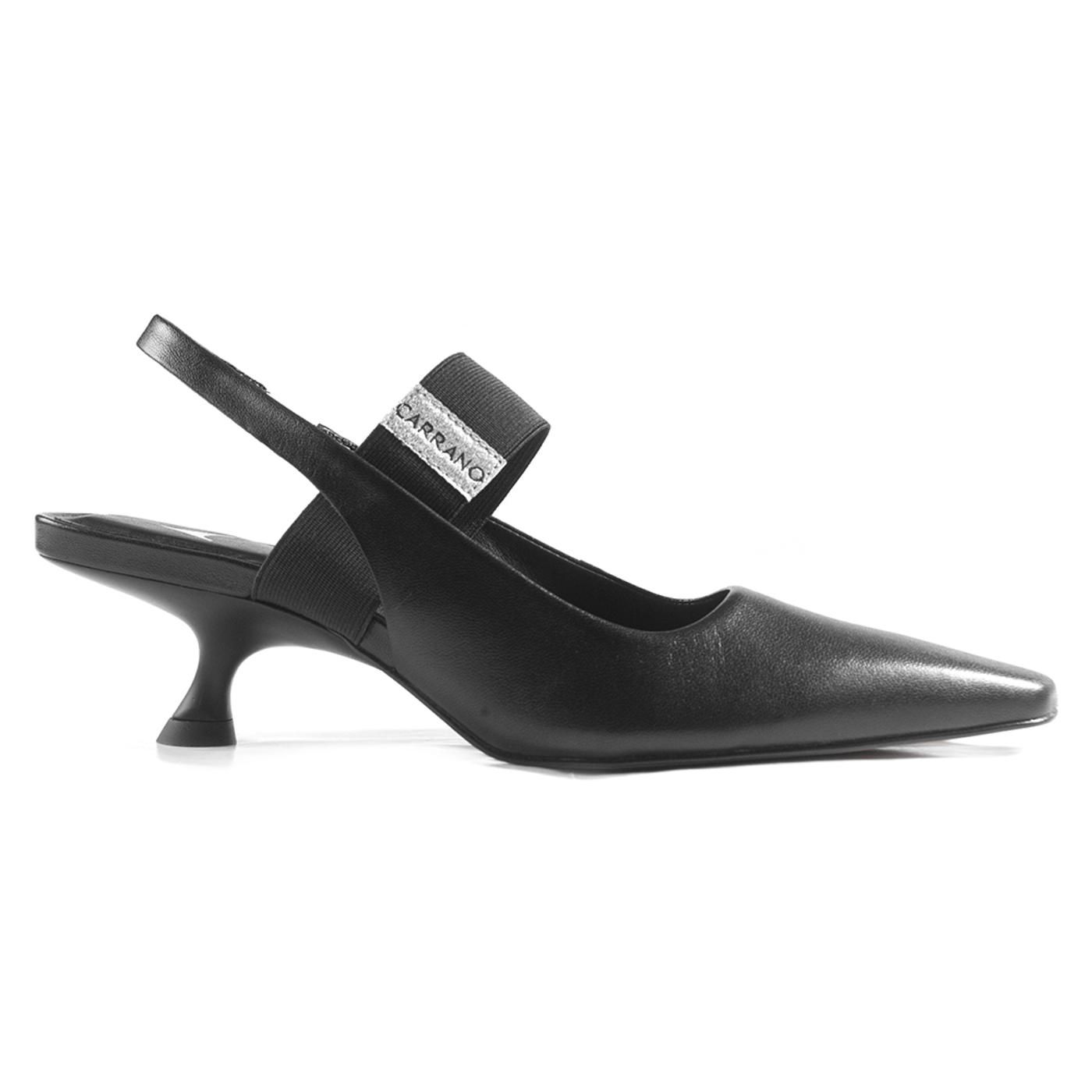 Zapato de punta 734009 mestiço black