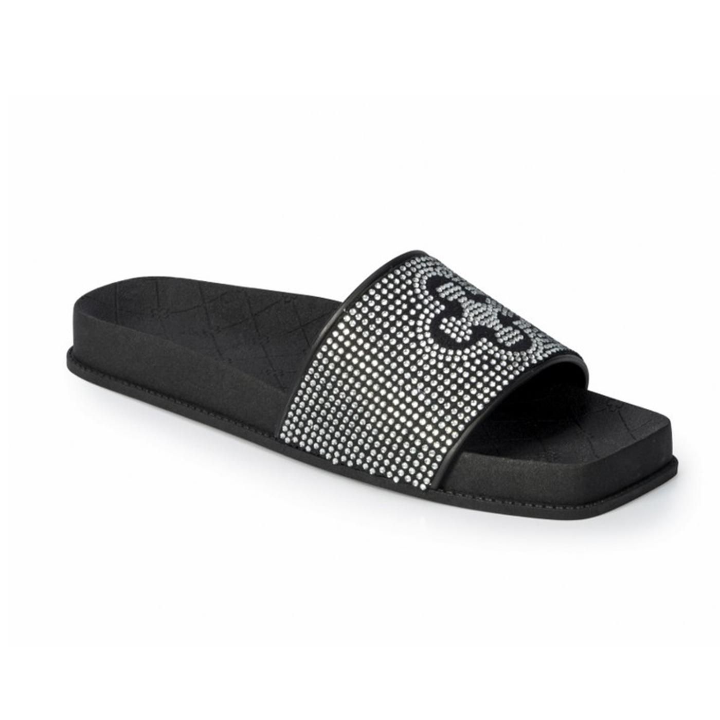 4016921-4 SANDALIA BAJA preto/prata