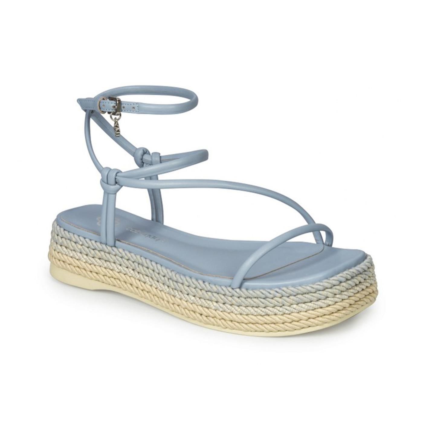 4017015-2 SANDALIA PLATAFORMA azul chiaro