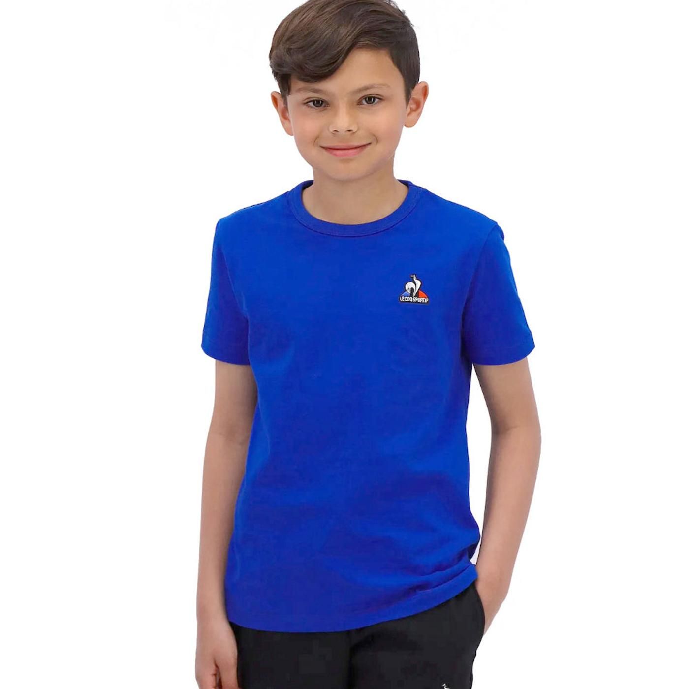 ESS Tee SS N°2 enfant bleu electro