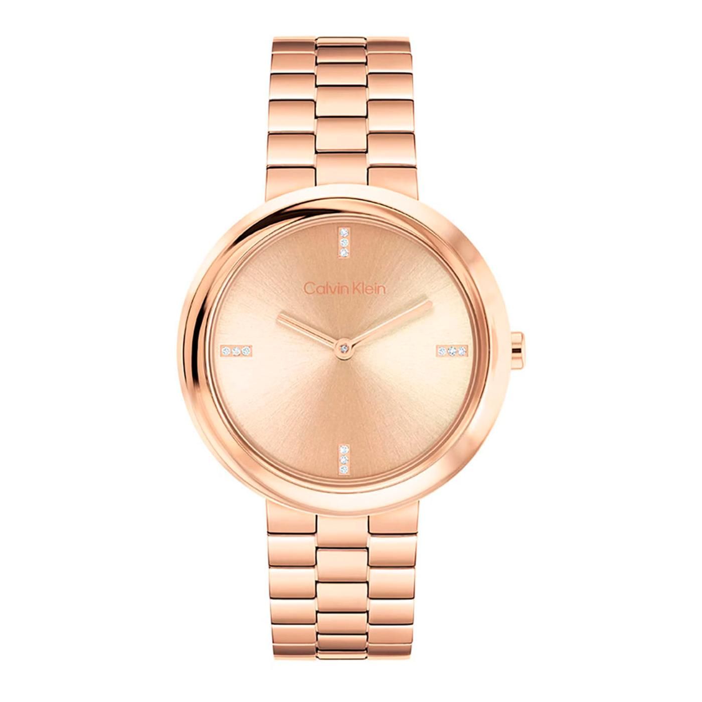 RELOJ CALVIN KLEIN TWISTED BEZEL rose gold
