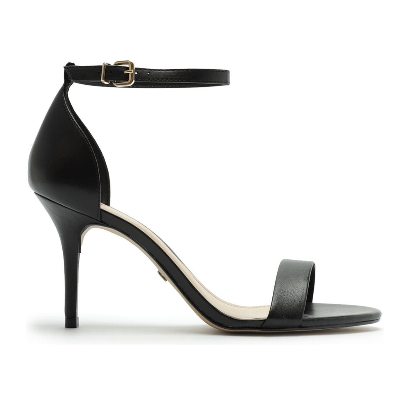 Sandalia Isabelli Tacon medio A0269500260085U x3pt - preto
