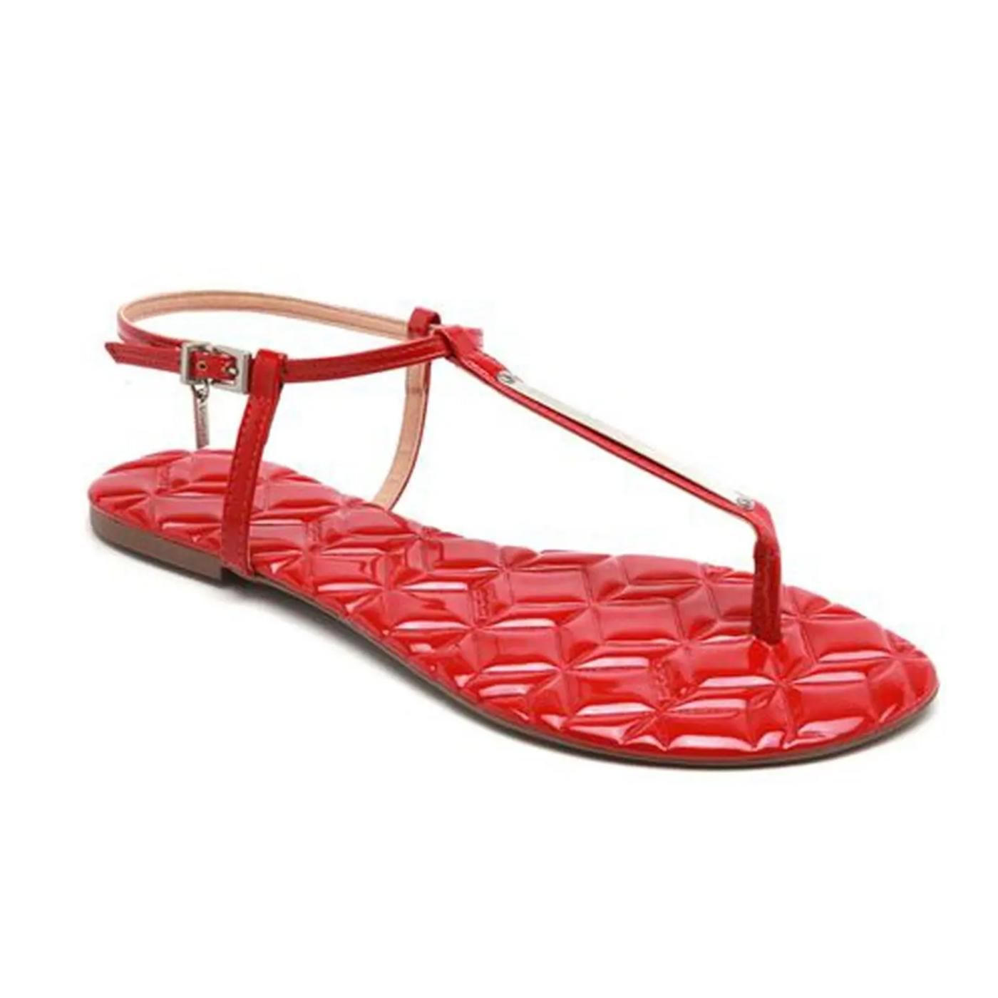 SAN. FLAT 4112268-155 vermelho urucum