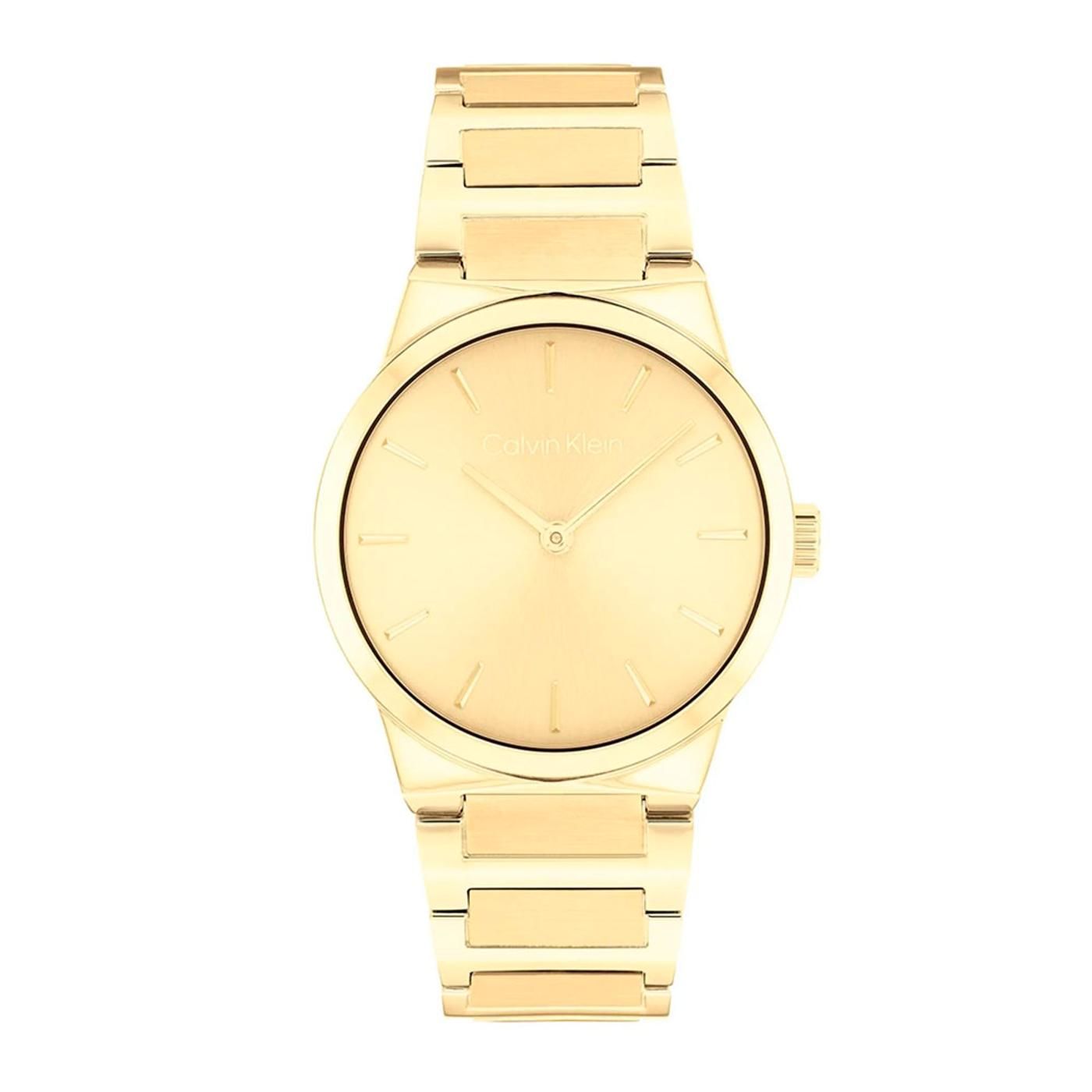 Linear Elegance Watch gold