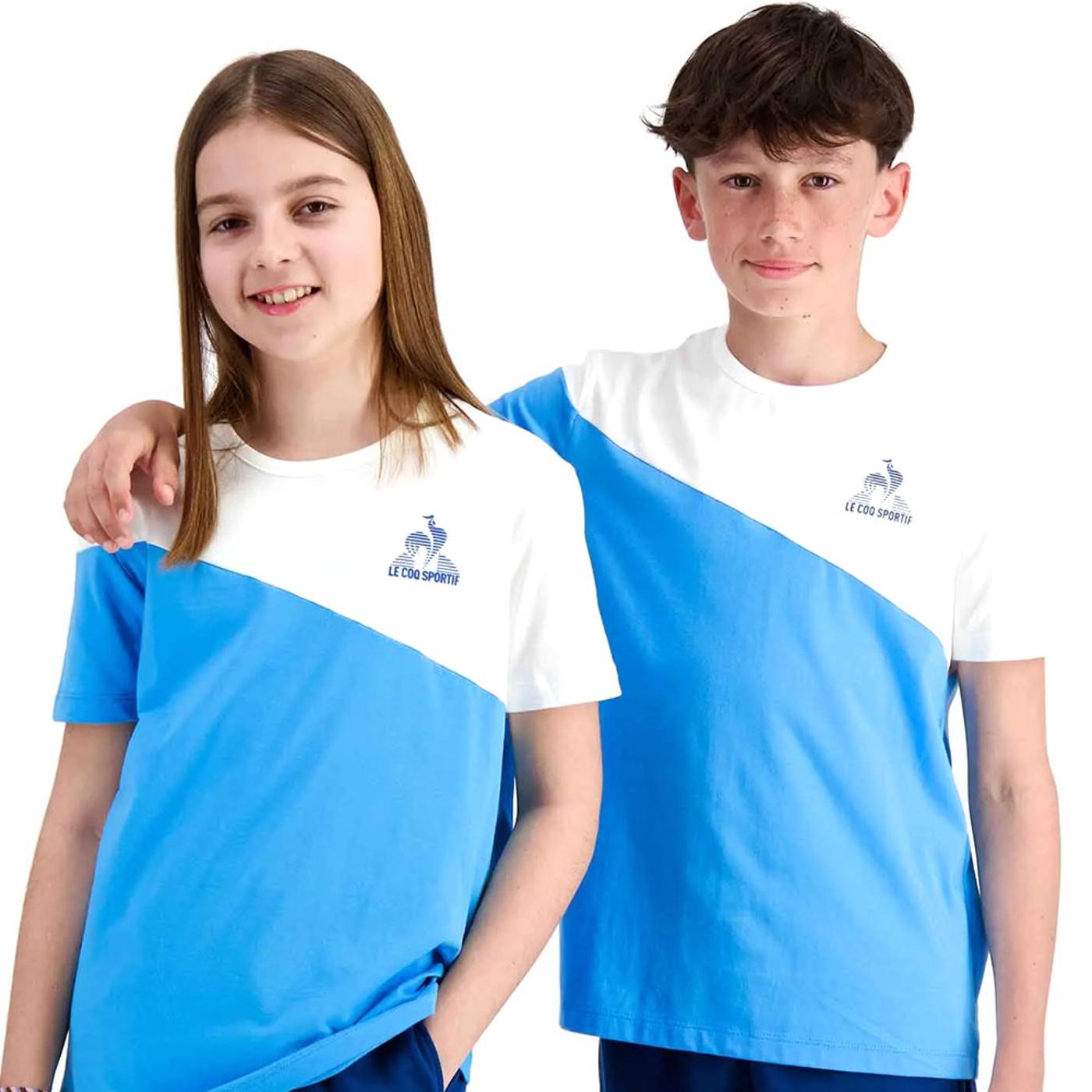 SAISON 2 Tee SS N°3 enfant bonnie blue/n