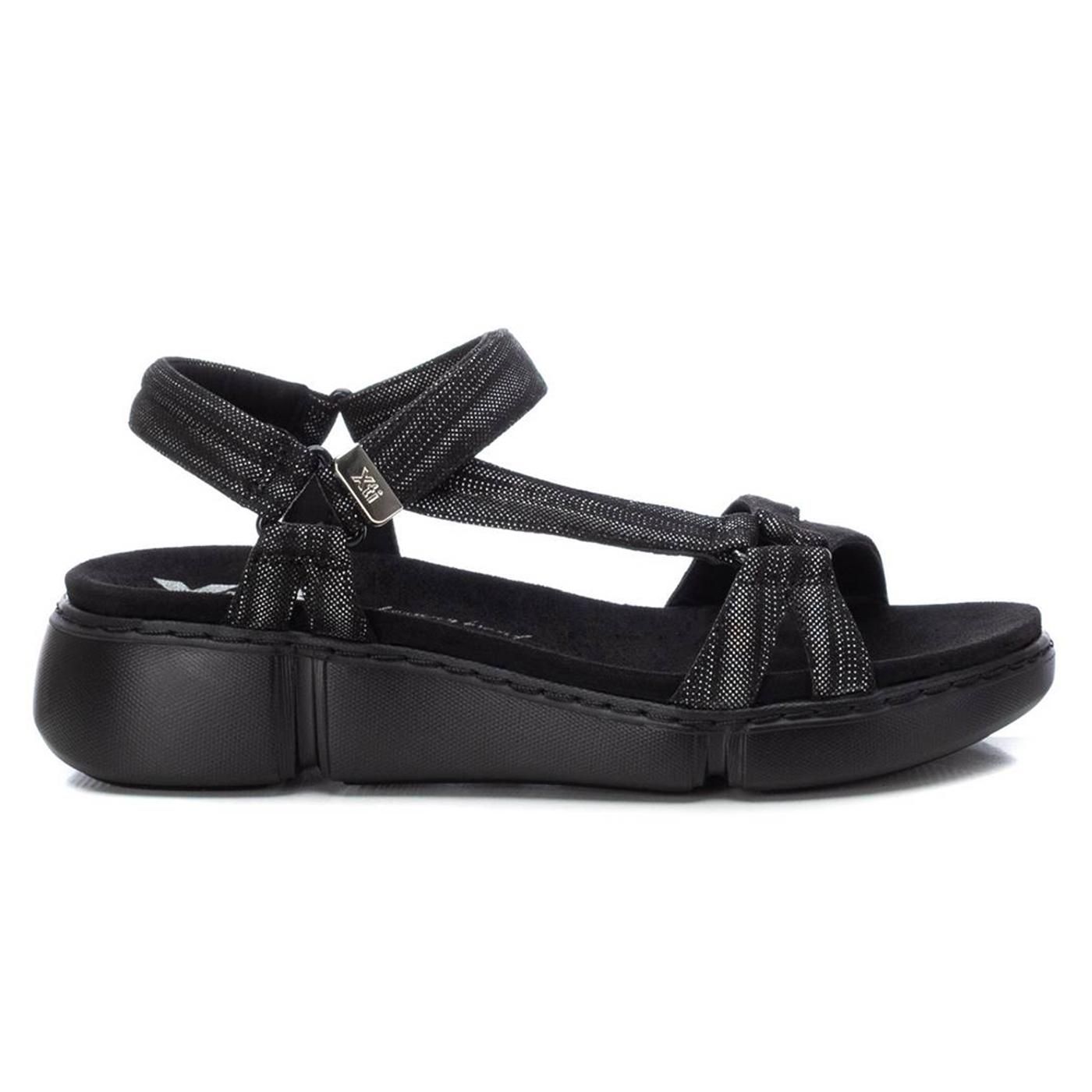 SANDALIA PAPETE 142318 tex.negro