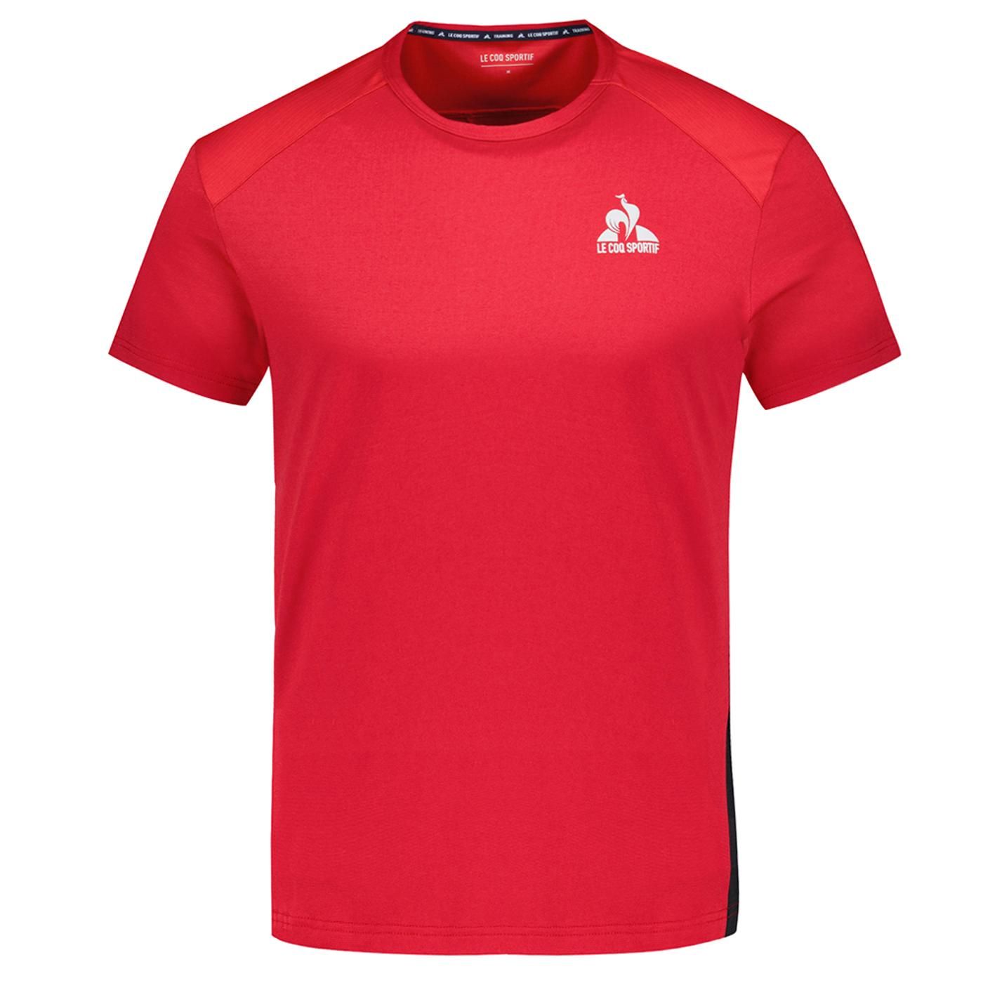 TRAINING SP Tee S rouge coq intense/black