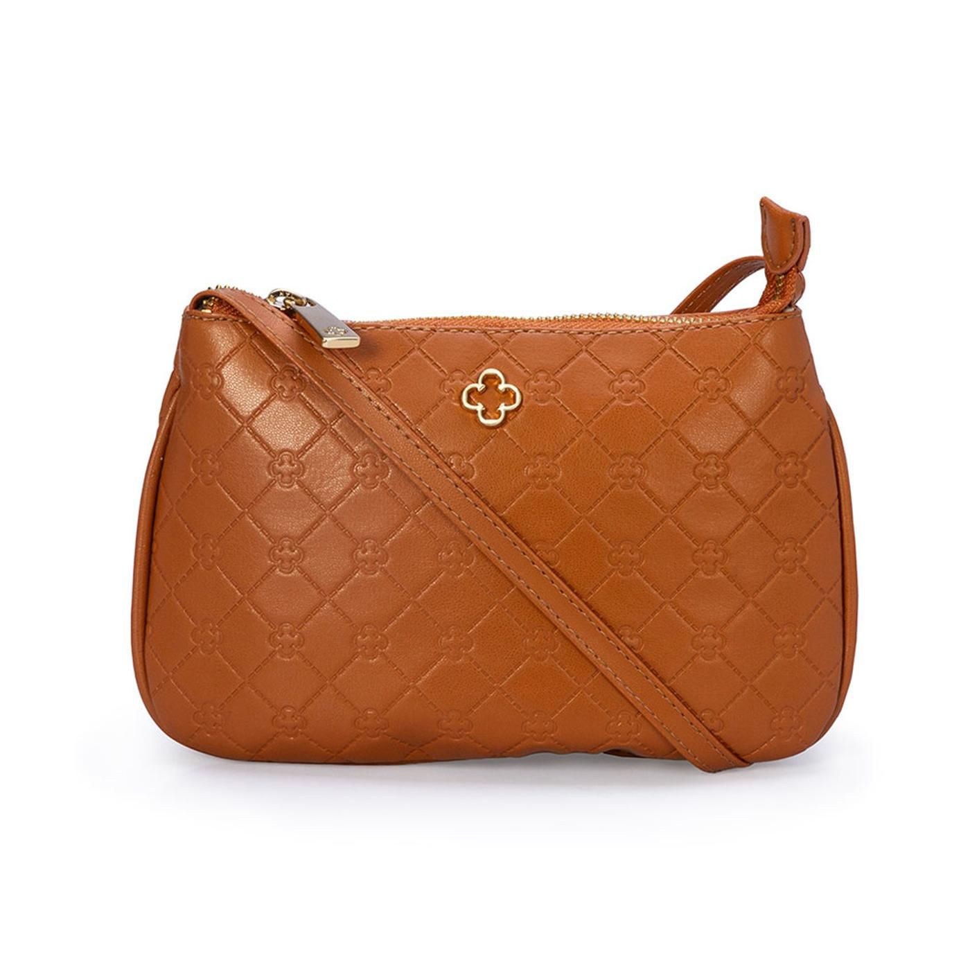 BOLSO 4603850 (camel) / banhoouro claro escovado
