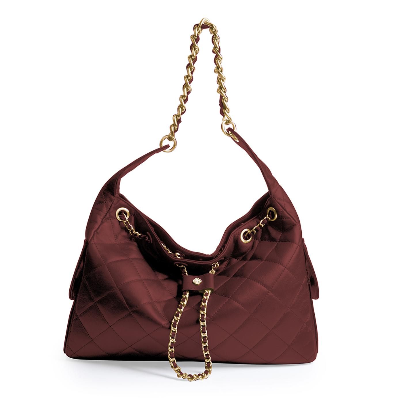 BOLSO 4605448 napa veluto borgonha