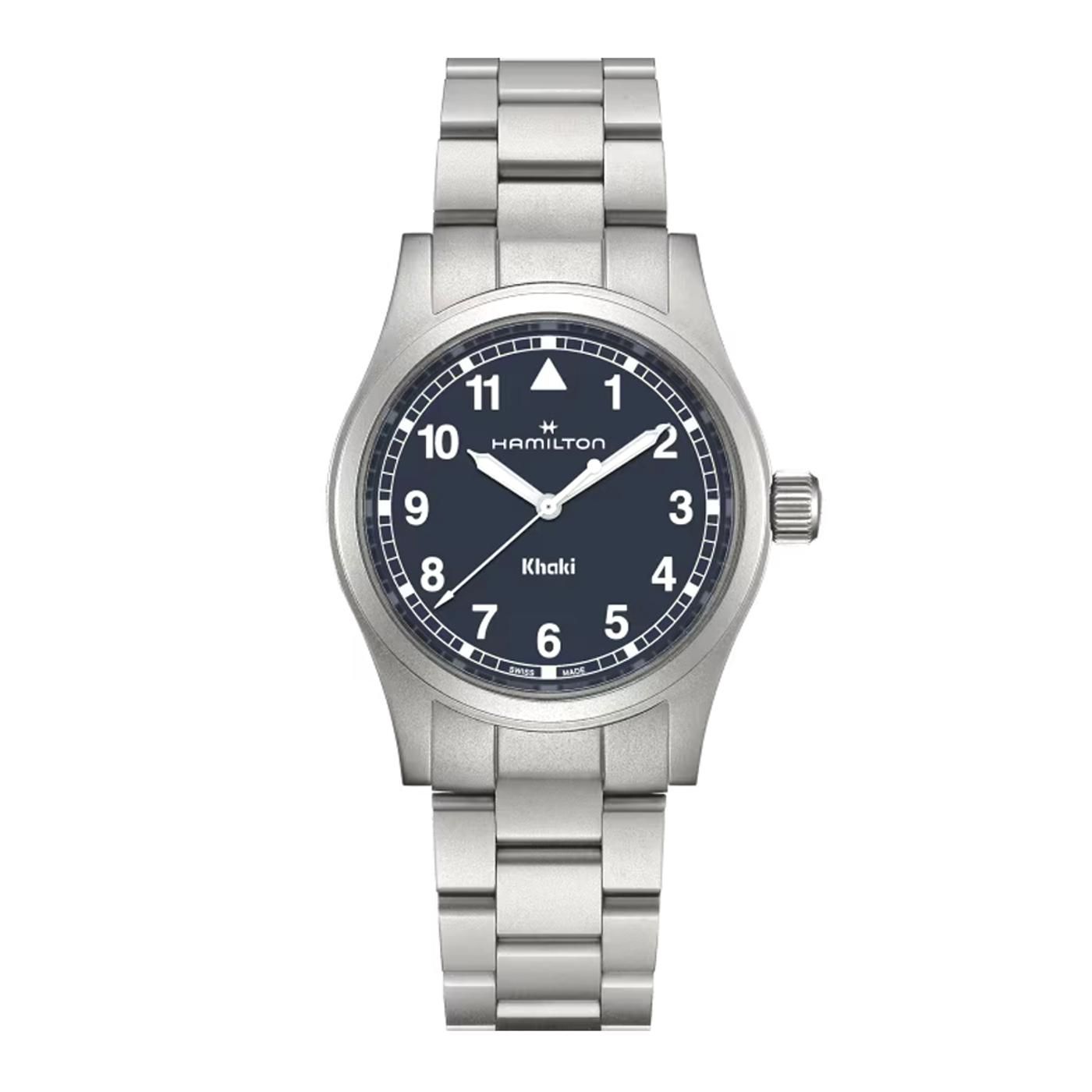 Khaki FieldQuartz silver/blue