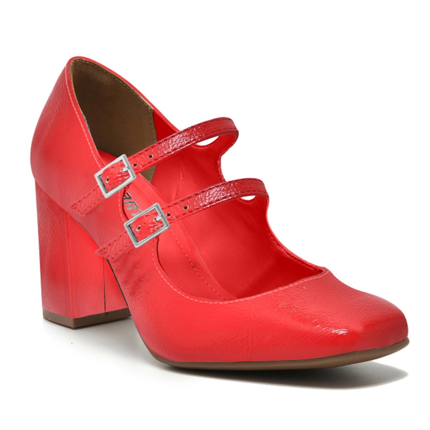 ZAPATO CERRADO 062-002-01 scarlet