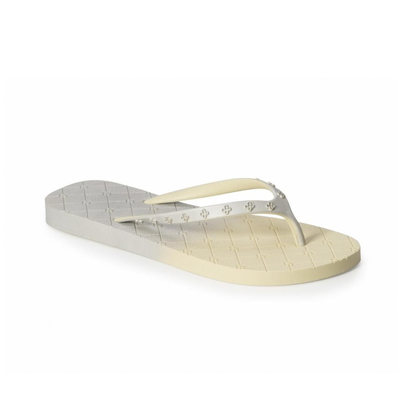 4016749-12 SANDALIA BAJA latte/prata metalizado