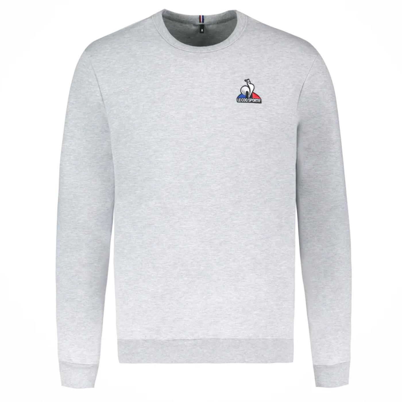 ESS Crew Sweat N°4 gris chiné clair