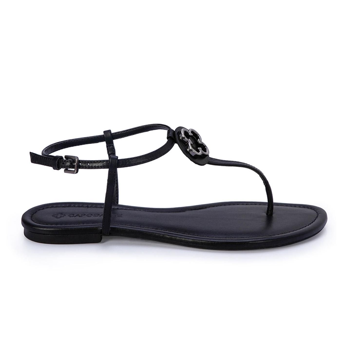 SANDALIA mestiço satinato preto