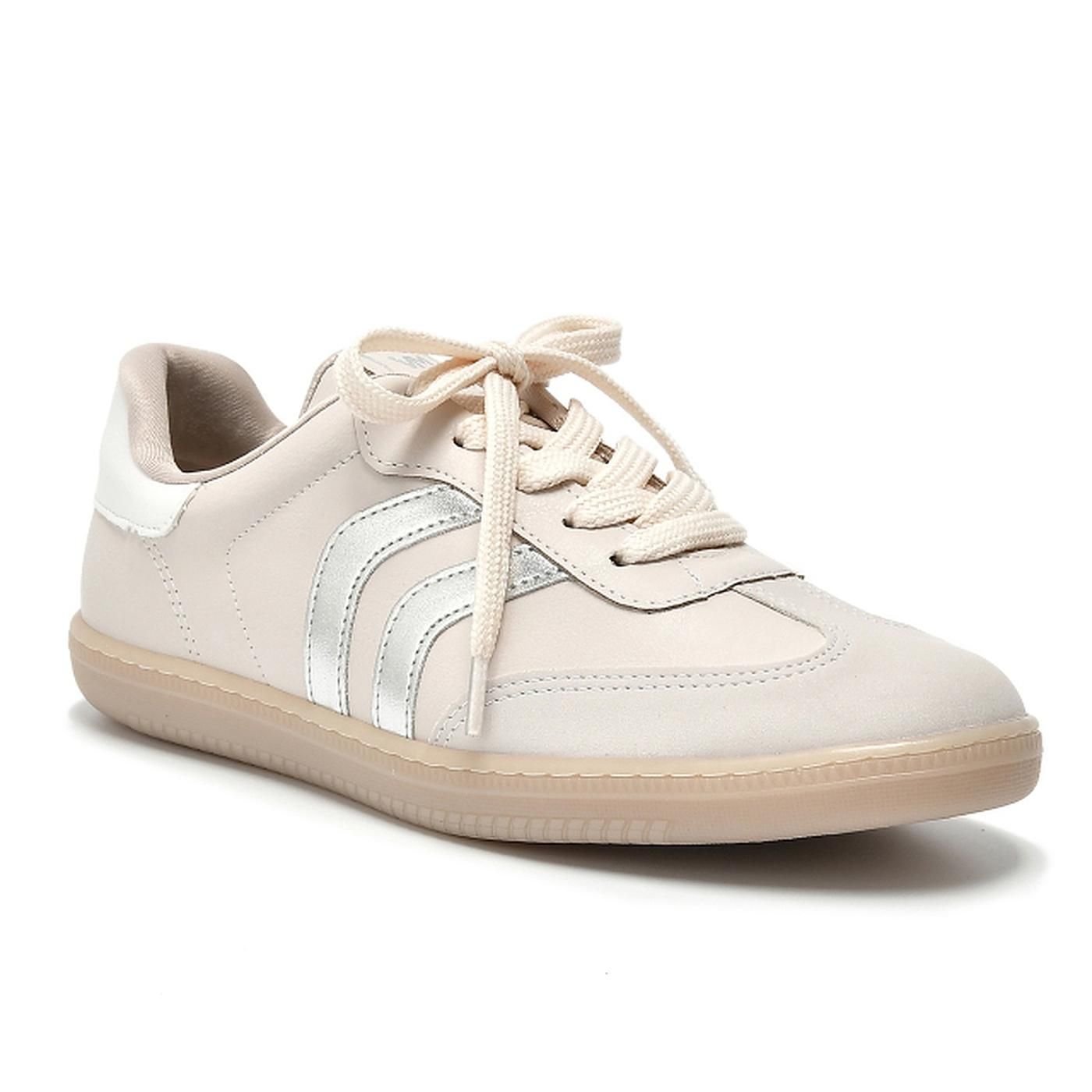 Zapatilla 129-003-01 linho/fondant/prata/branco