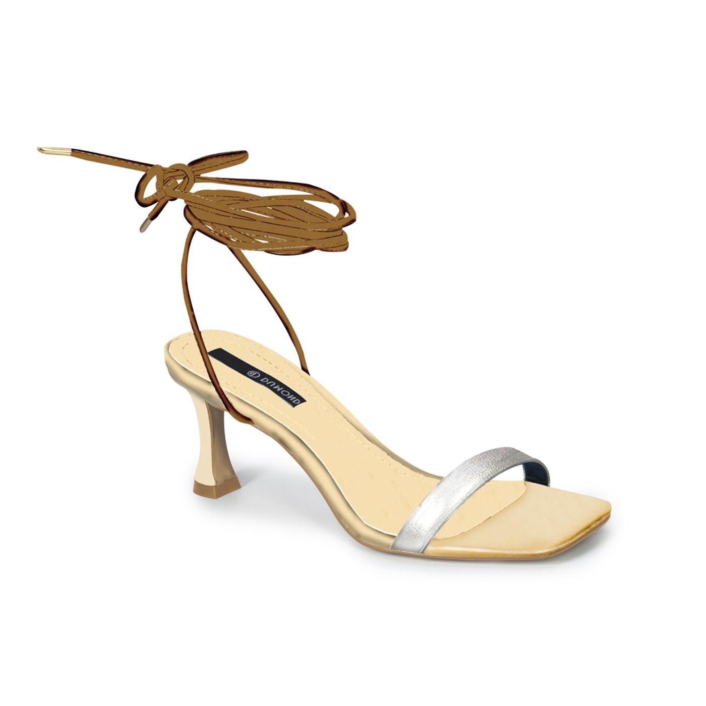 4118118-14 SANDALIA TACON citrus