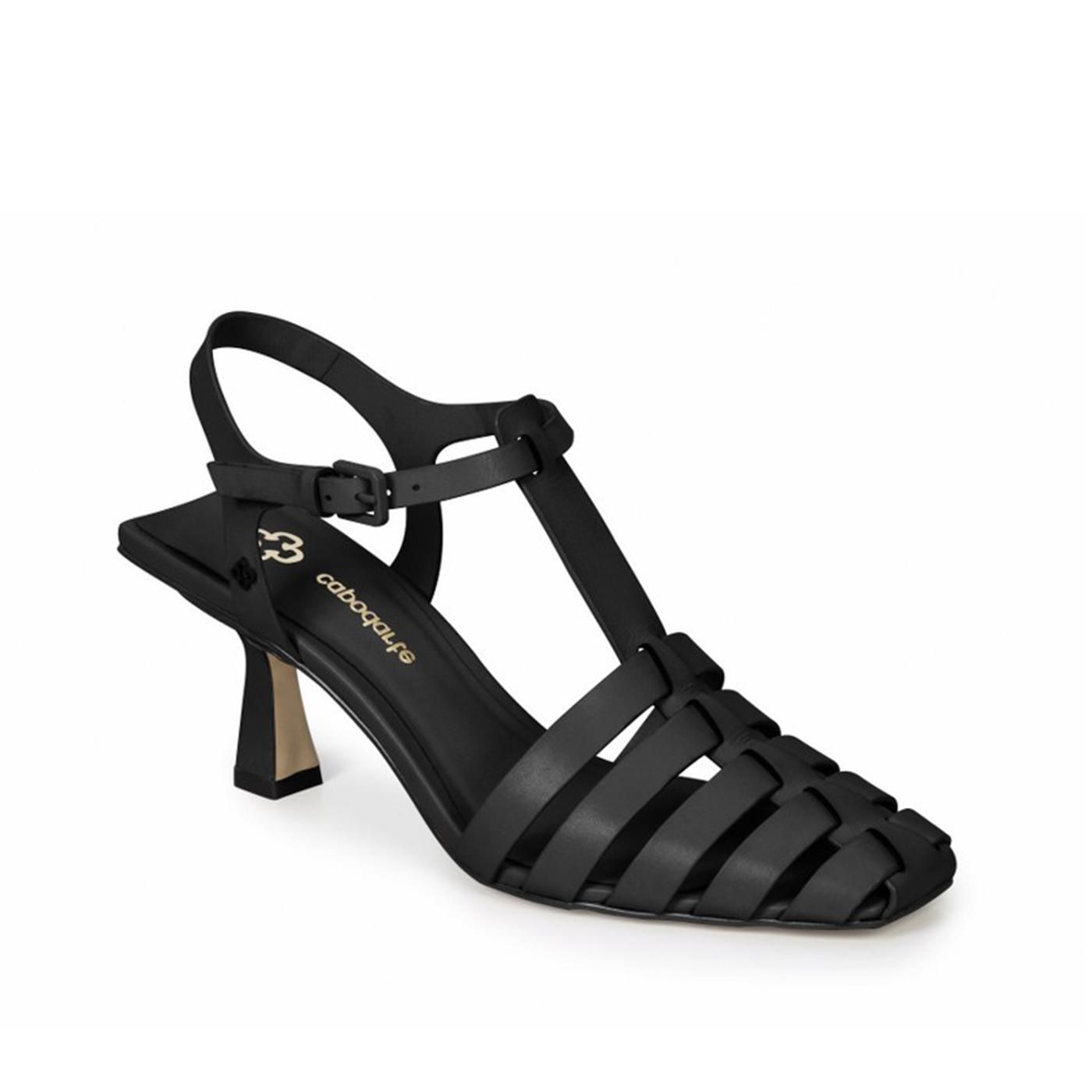 4017140-6 SANDALIA TACON preto