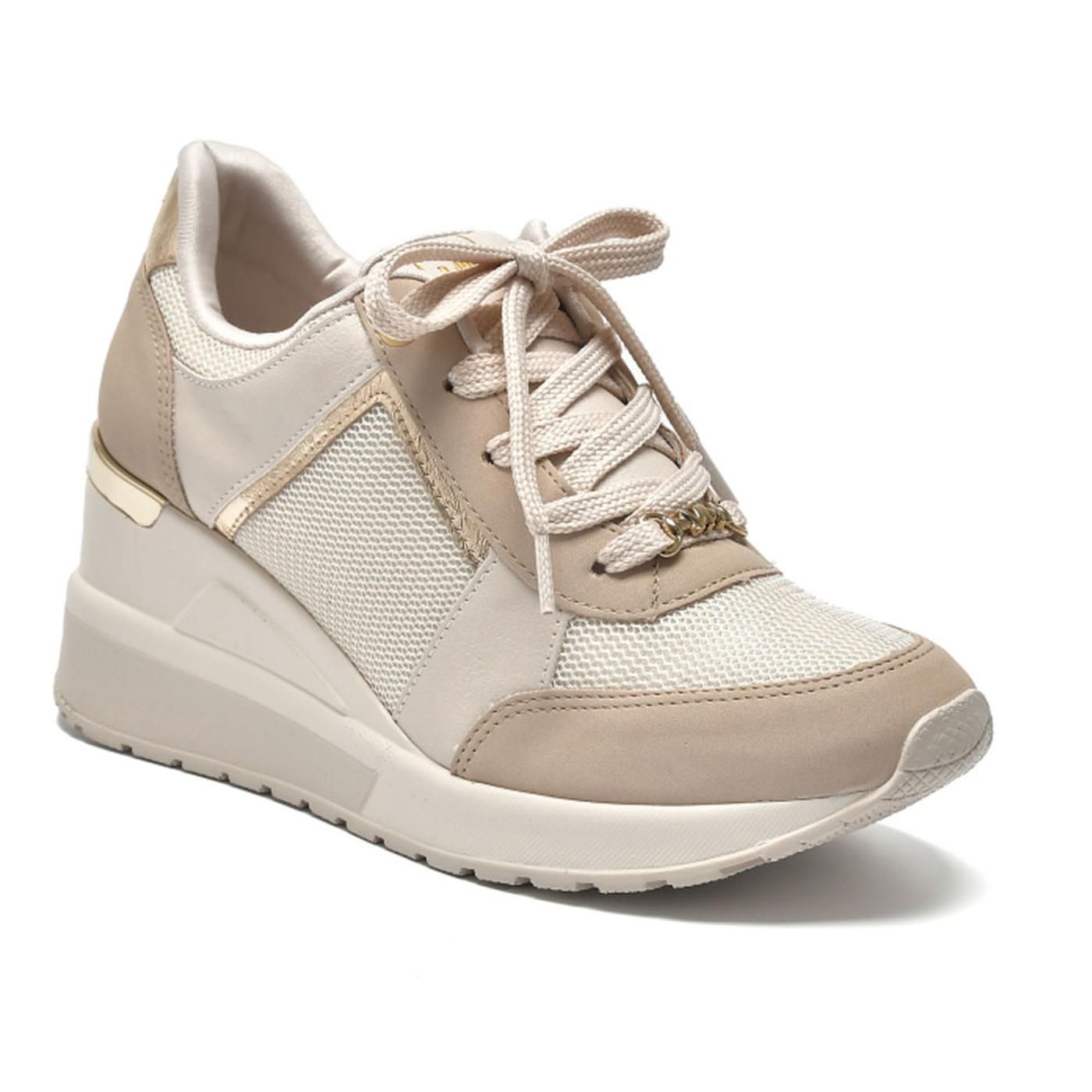 ZAPATILLA 046-013-14 saara/gold/bege/dourado