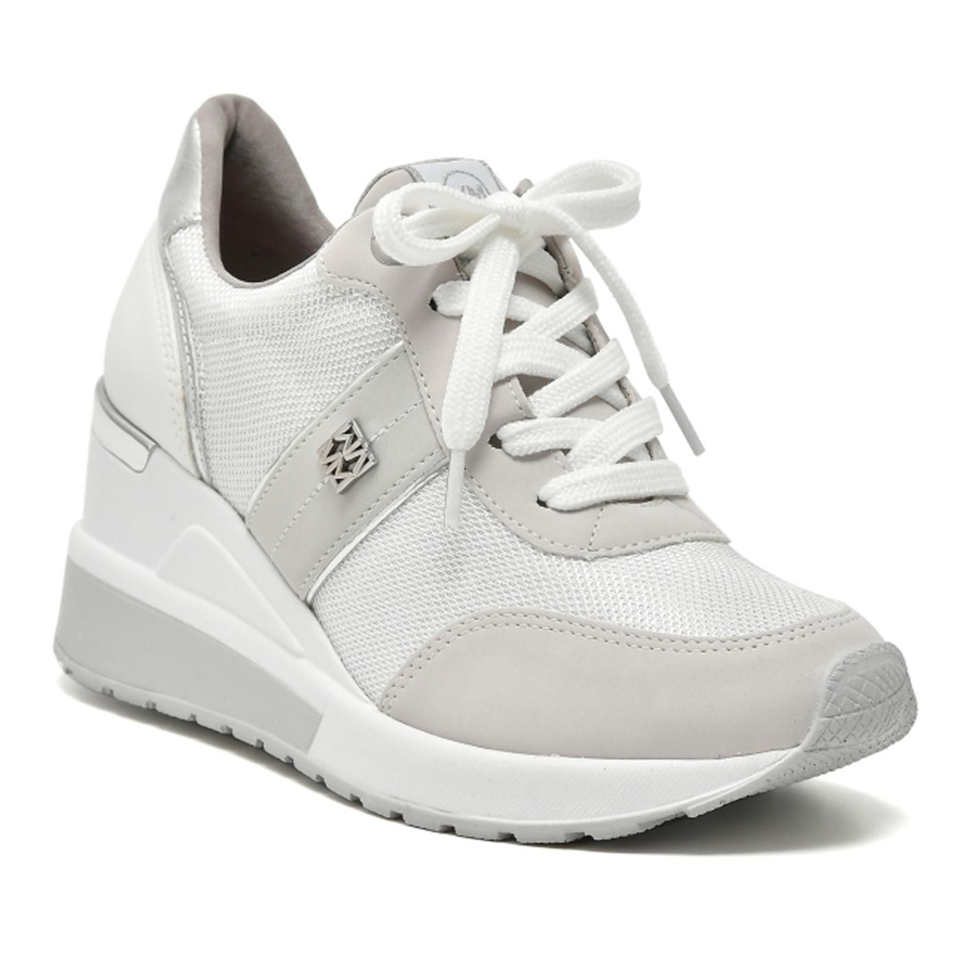 ZAPATILLA 046-007-02 anco /neve /branco /branco /prata /pratanco /prata