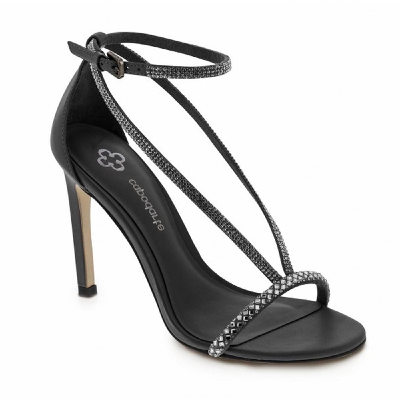 4017310-4 SANDALIA TACON preto