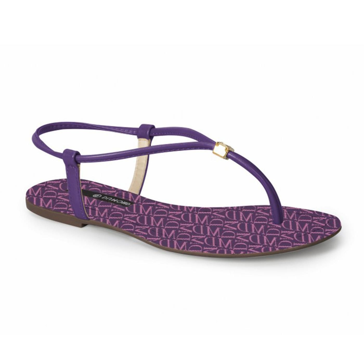 4118045-4 SANDALIA BAJA malva eletric