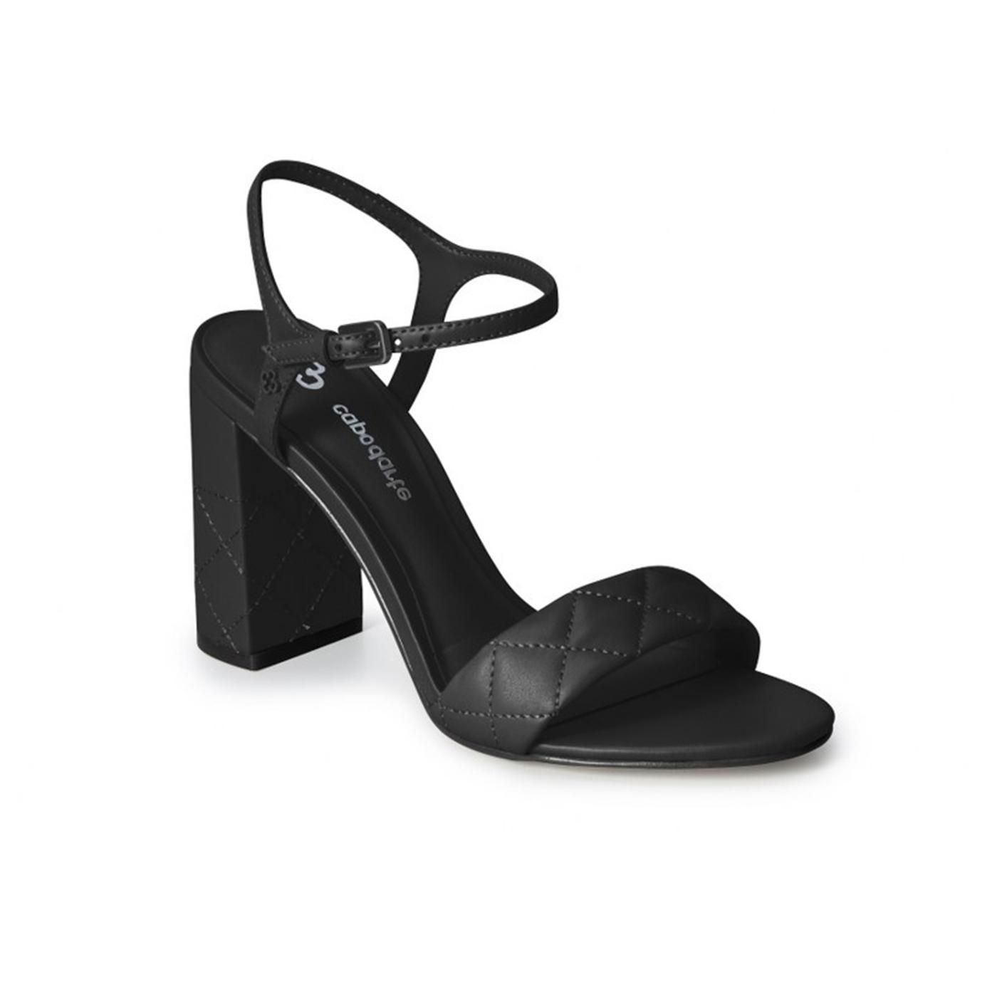 4017238-5 SANDALIA TACON preto