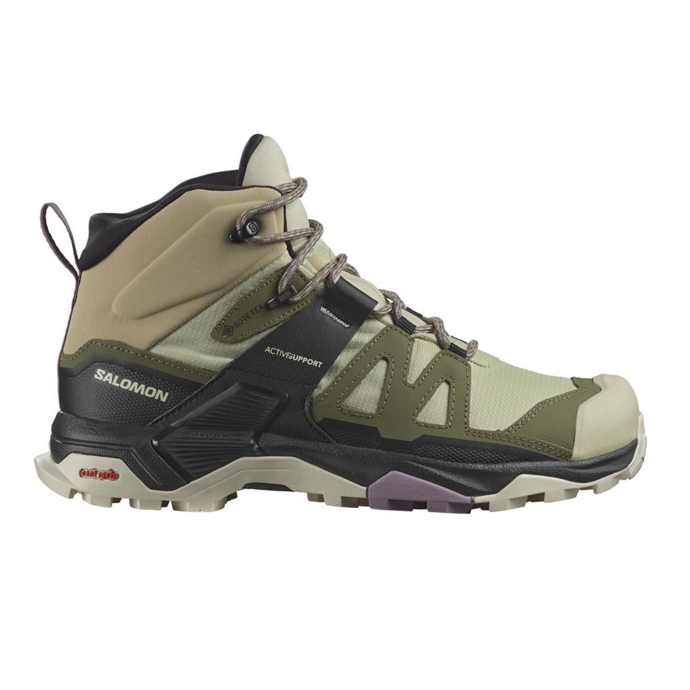 X ULTRA 4 MID GORE-TEX alfalfa / deep lichen green / almond milk