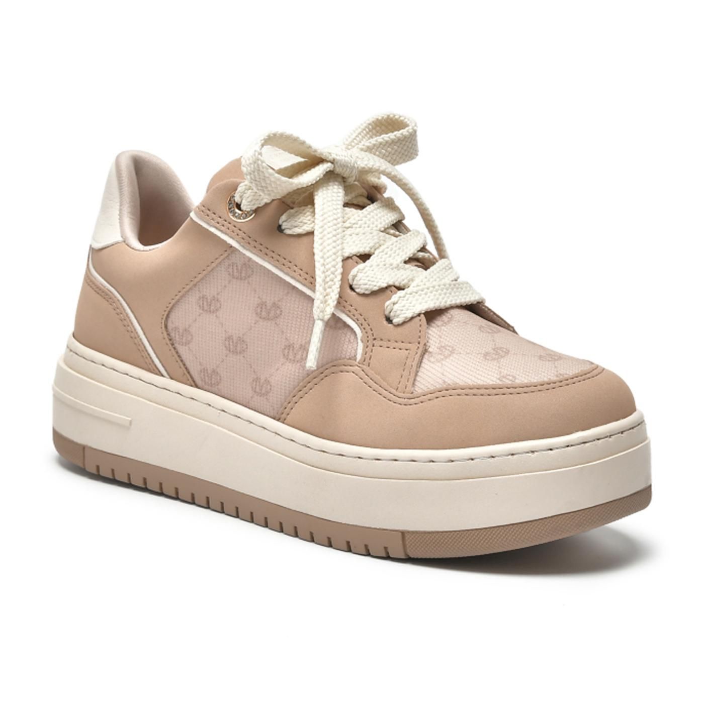 tenis casual creme/creme/marfim i23