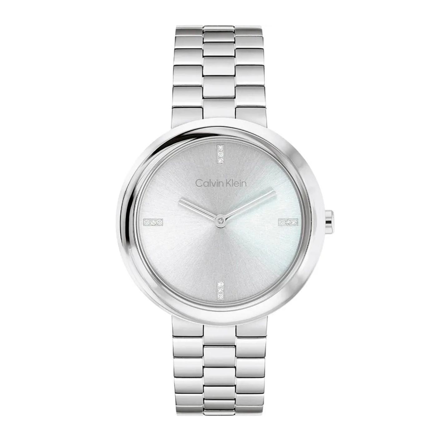 RELOJ CALVIN KLEIN TWISTED BEZEL silver