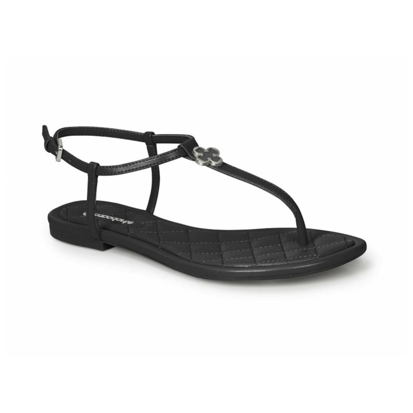 4017045-13 SANDALIA BAJA preto