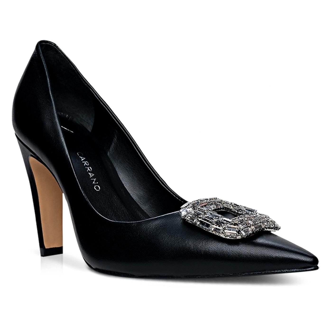 Scarpin 754008 metal black