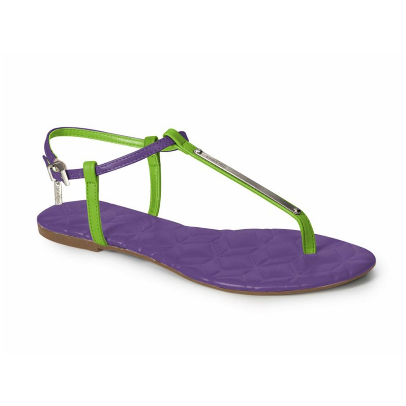 4112268-215 SANDALIA BAJA verde elet./malva/verde elet./malva