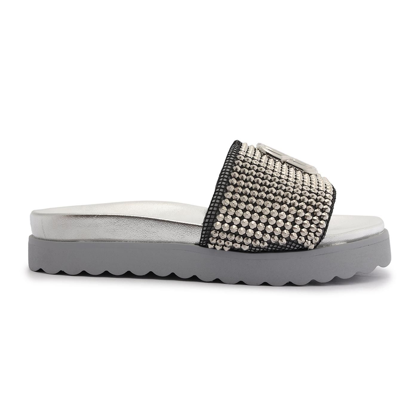 Sandalia Slide   S2073301850003U x2g83 - prata-cristal-niquel free