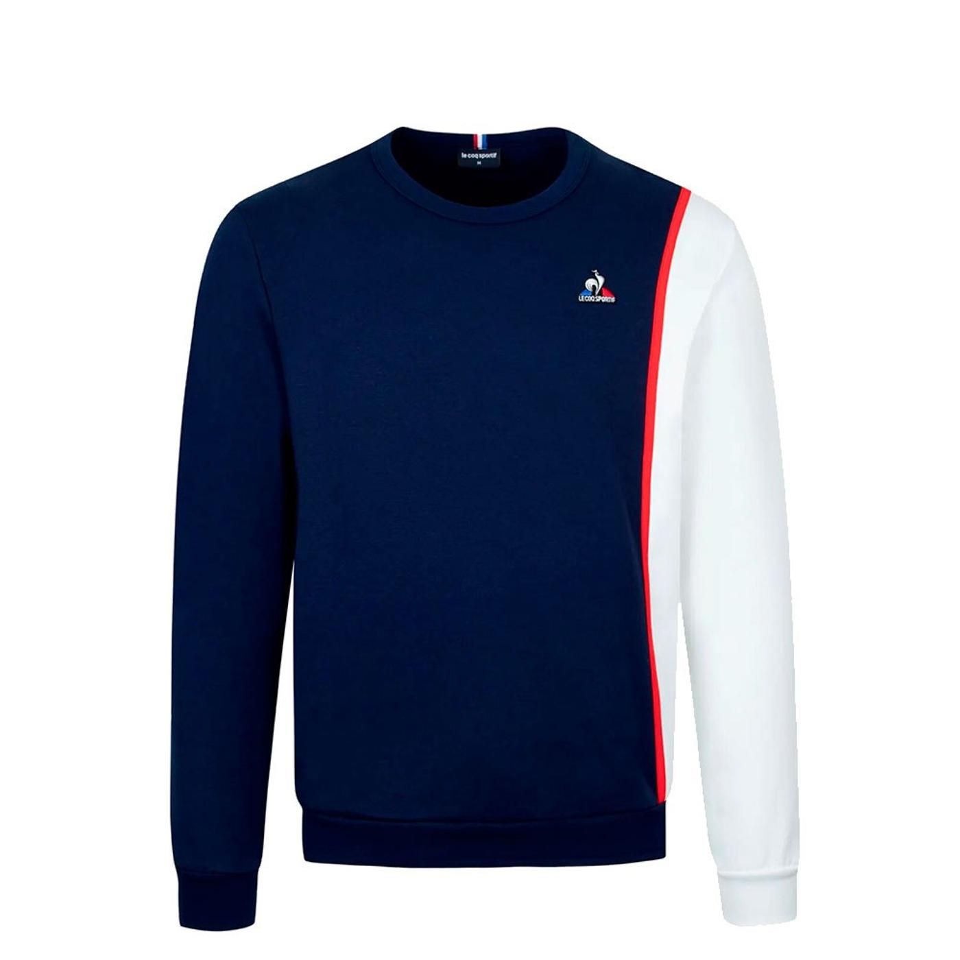 SAISON 1 Crew Sweat N°1 M bleu nuit/n.op