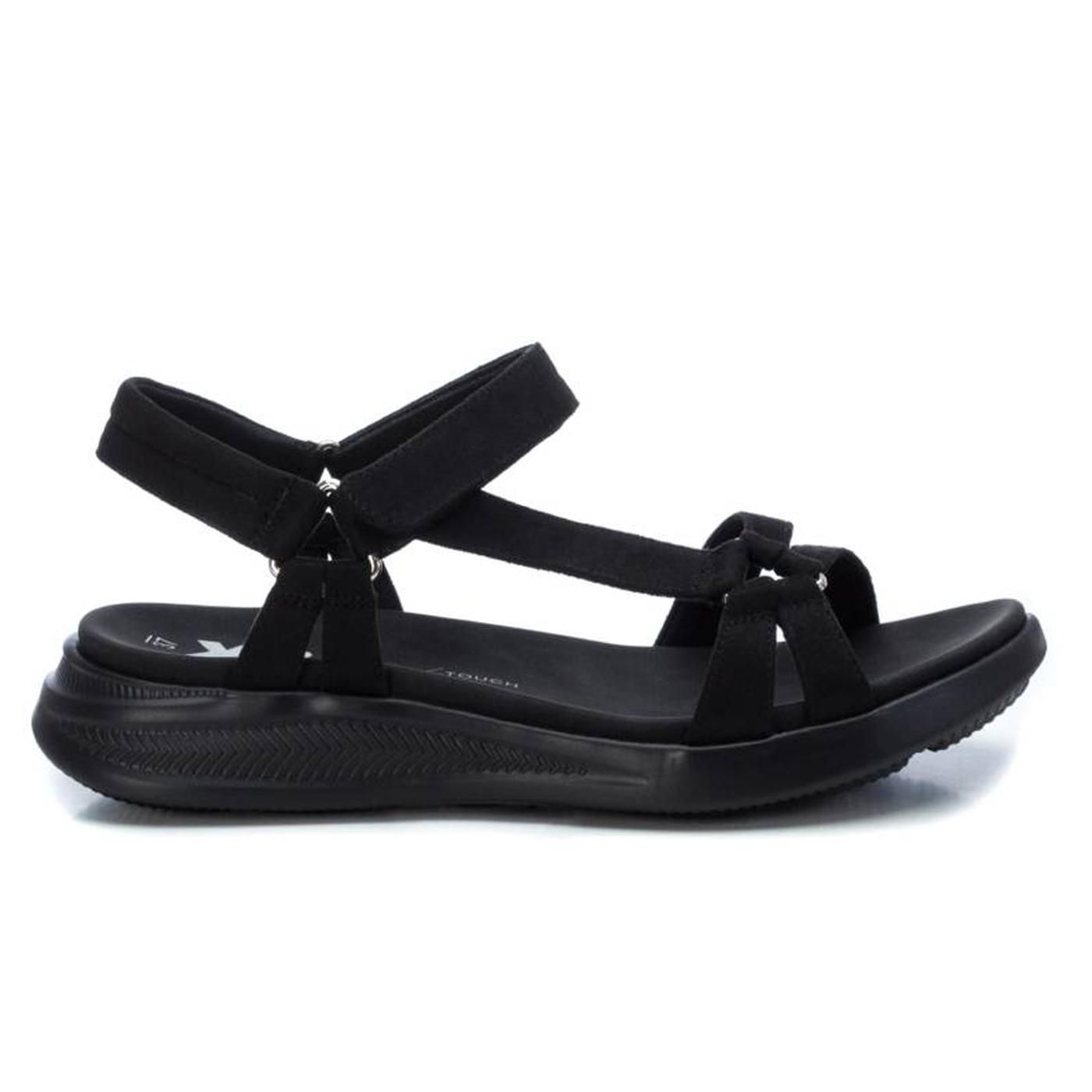 141203 SANDALIA SRA TEXTIL NEGRO negro