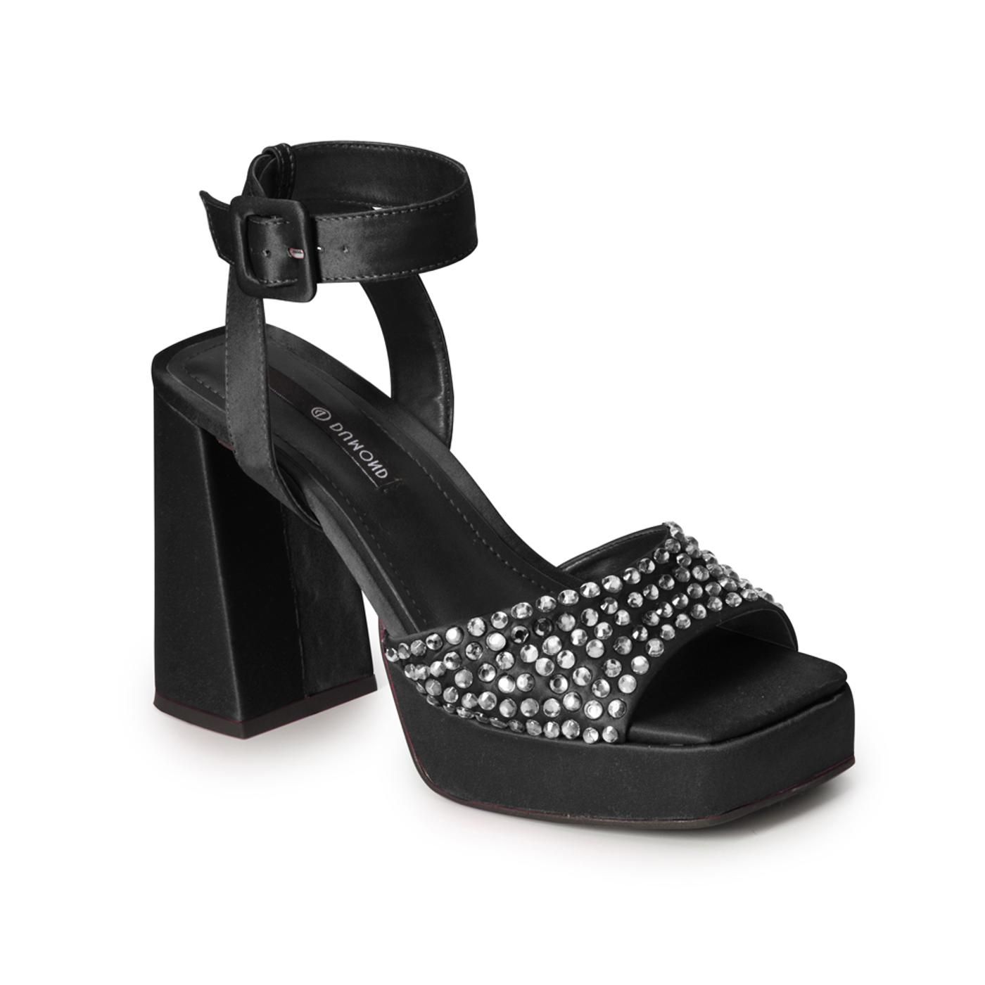 4118206-3 SANDALIA TACON preto