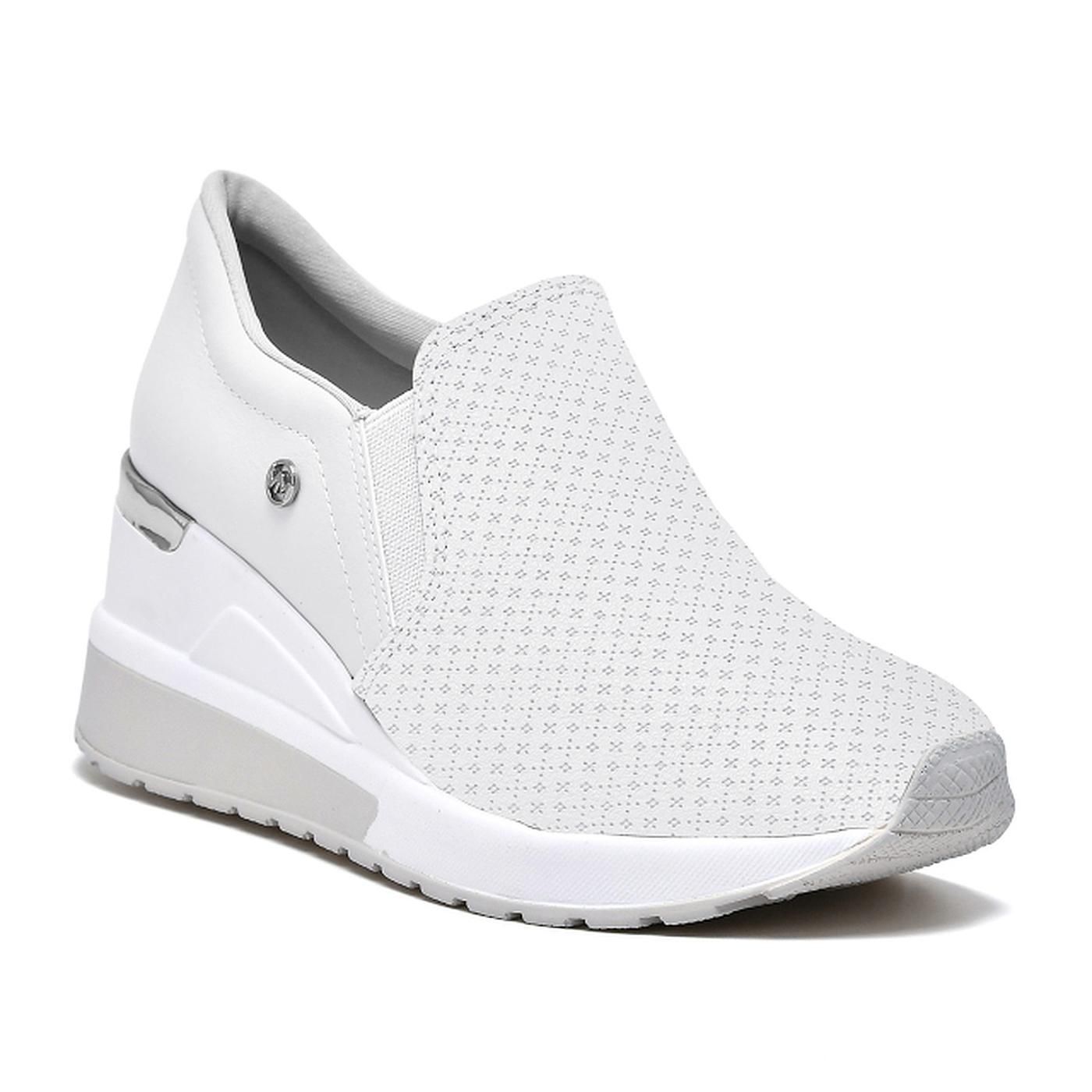 ZAPATILLA 046-002-02 branco /branco /prata
