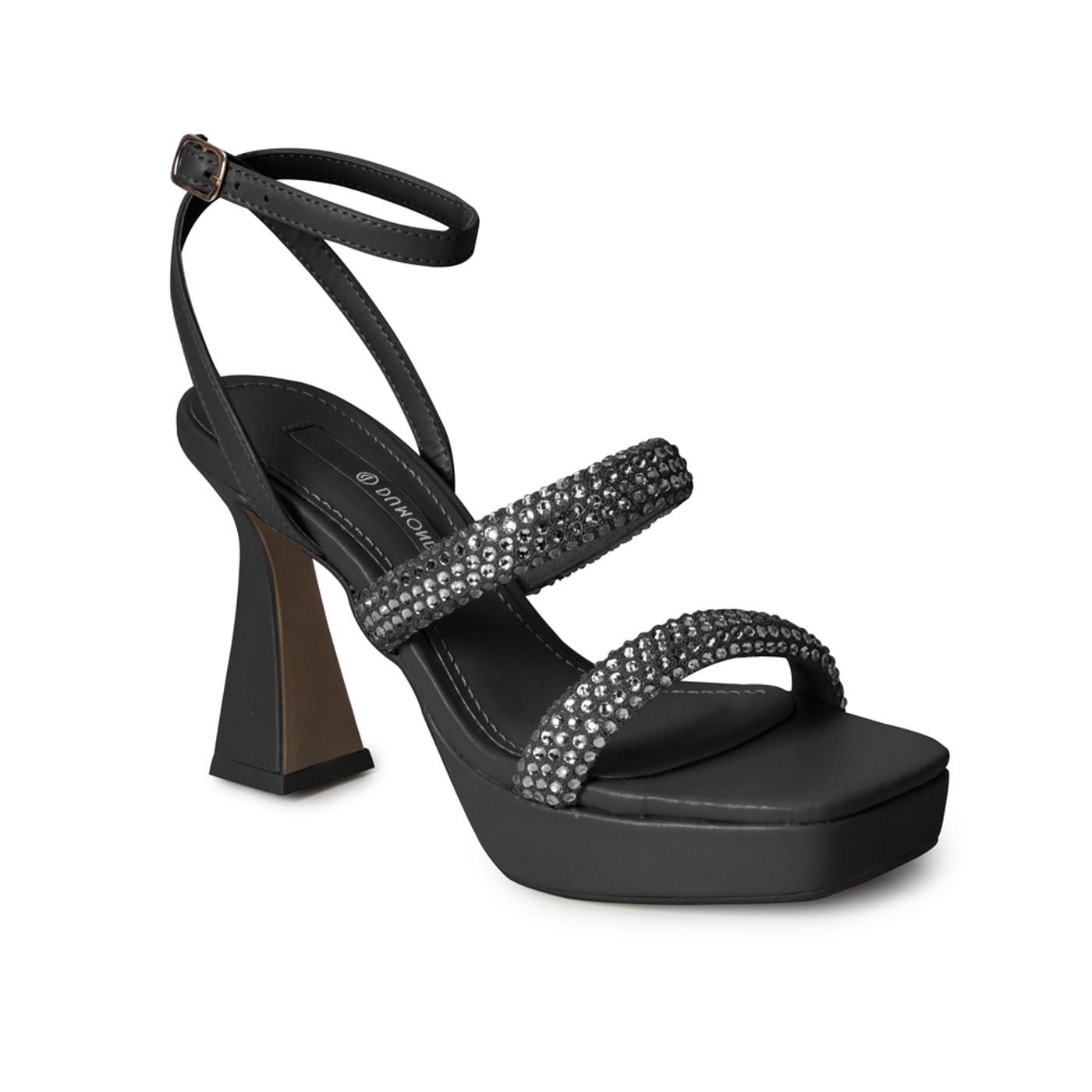 4118158-5 SANDALIA TACON preto
