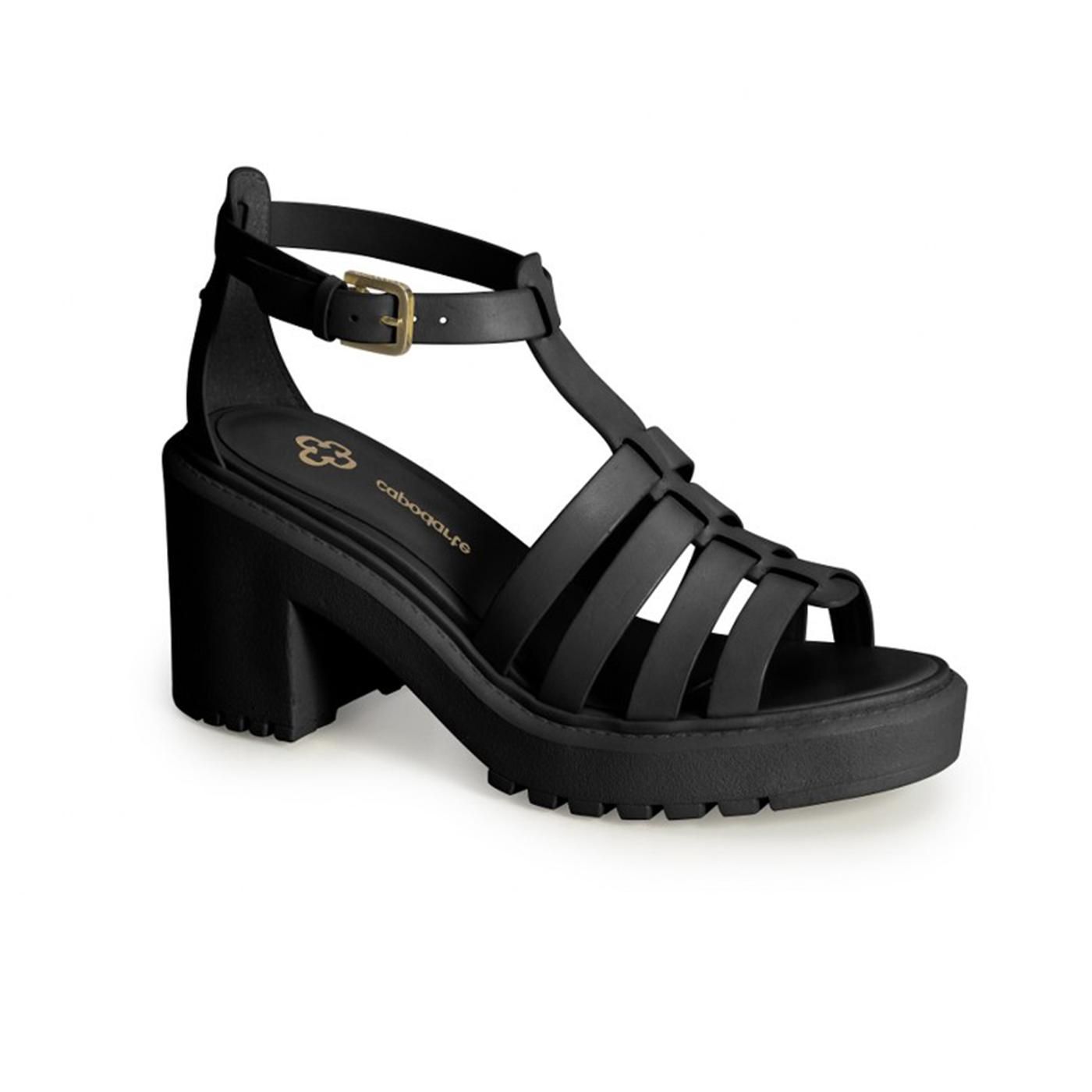 4017286-4 SANDALIA TACON preto