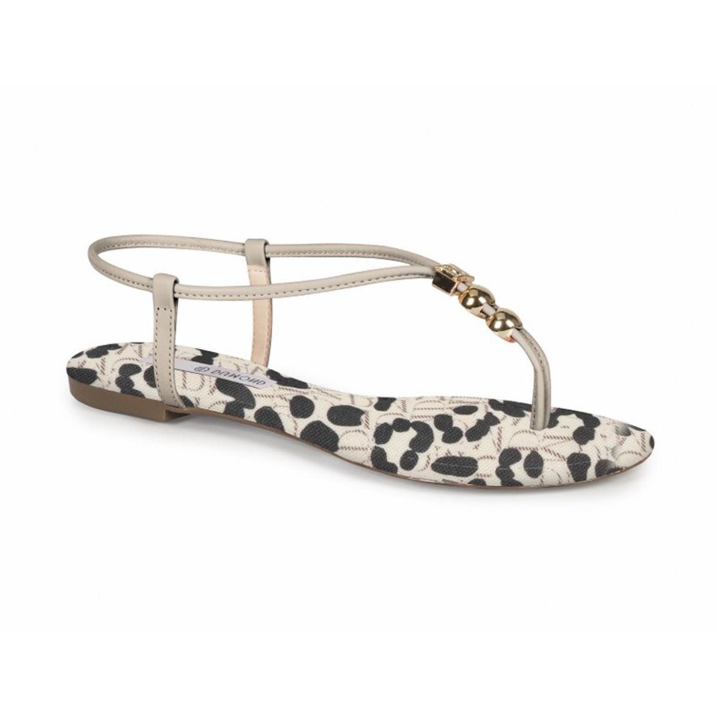 4116985 SANDALIA BAJA ivory/ivory-cafe c/taupe