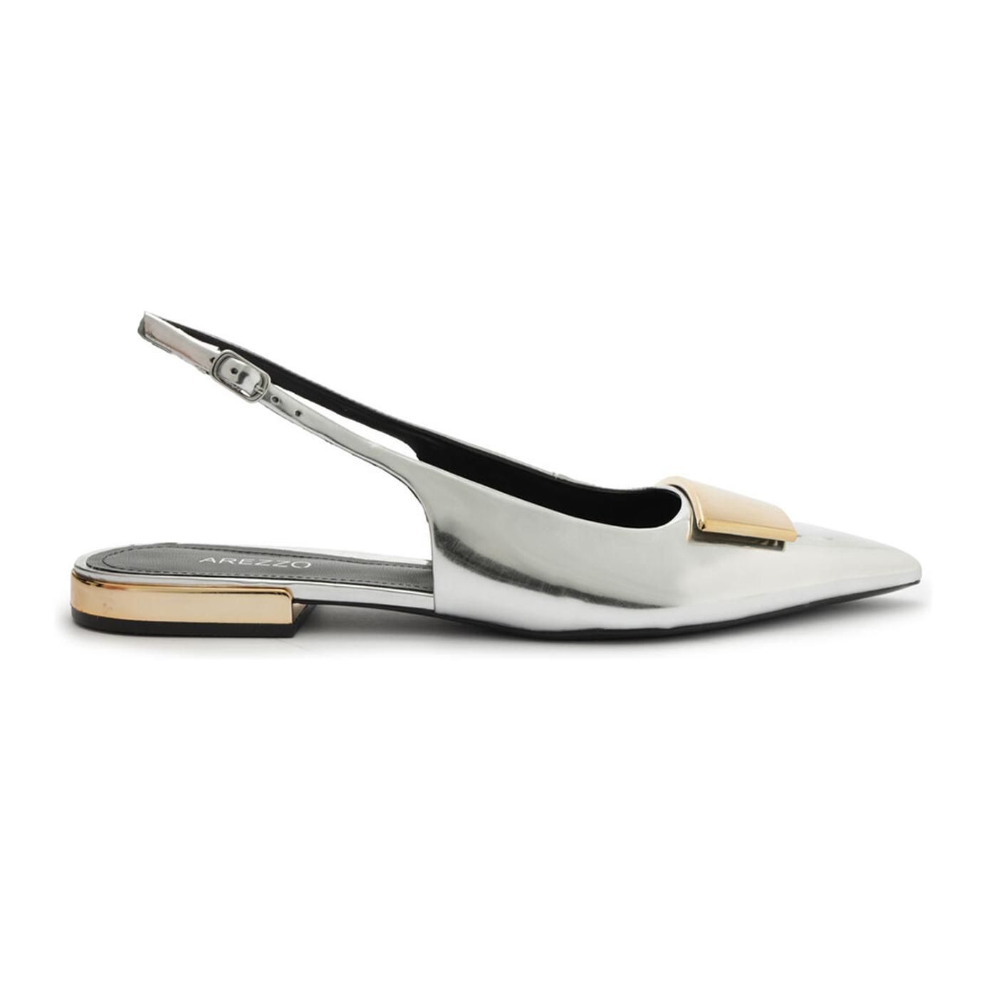 Zapato de punta flat A1302900600003U x12kh - silver
