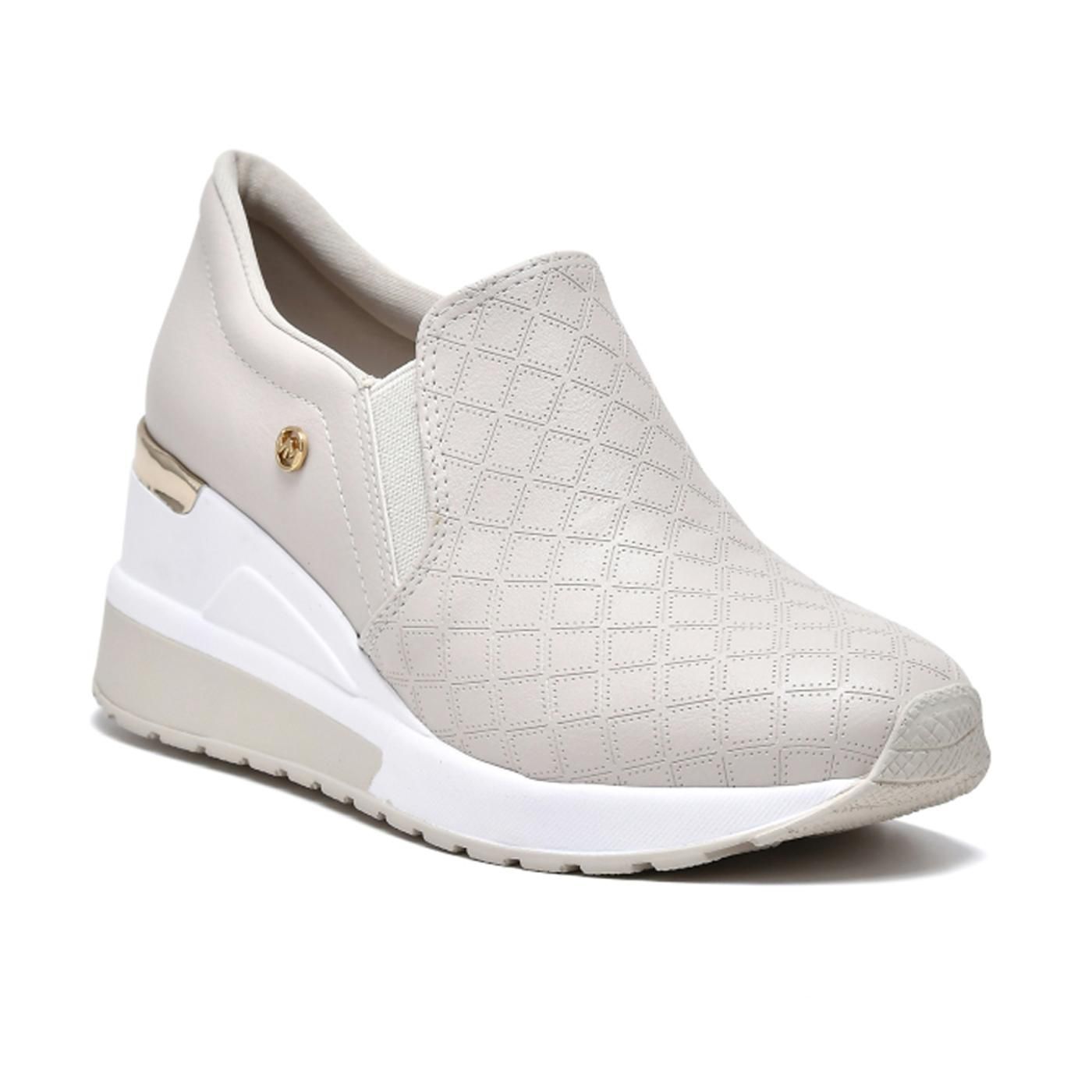 ZAPATILLA CASUAL NAPA LINE 23-10808-03 beige/beige