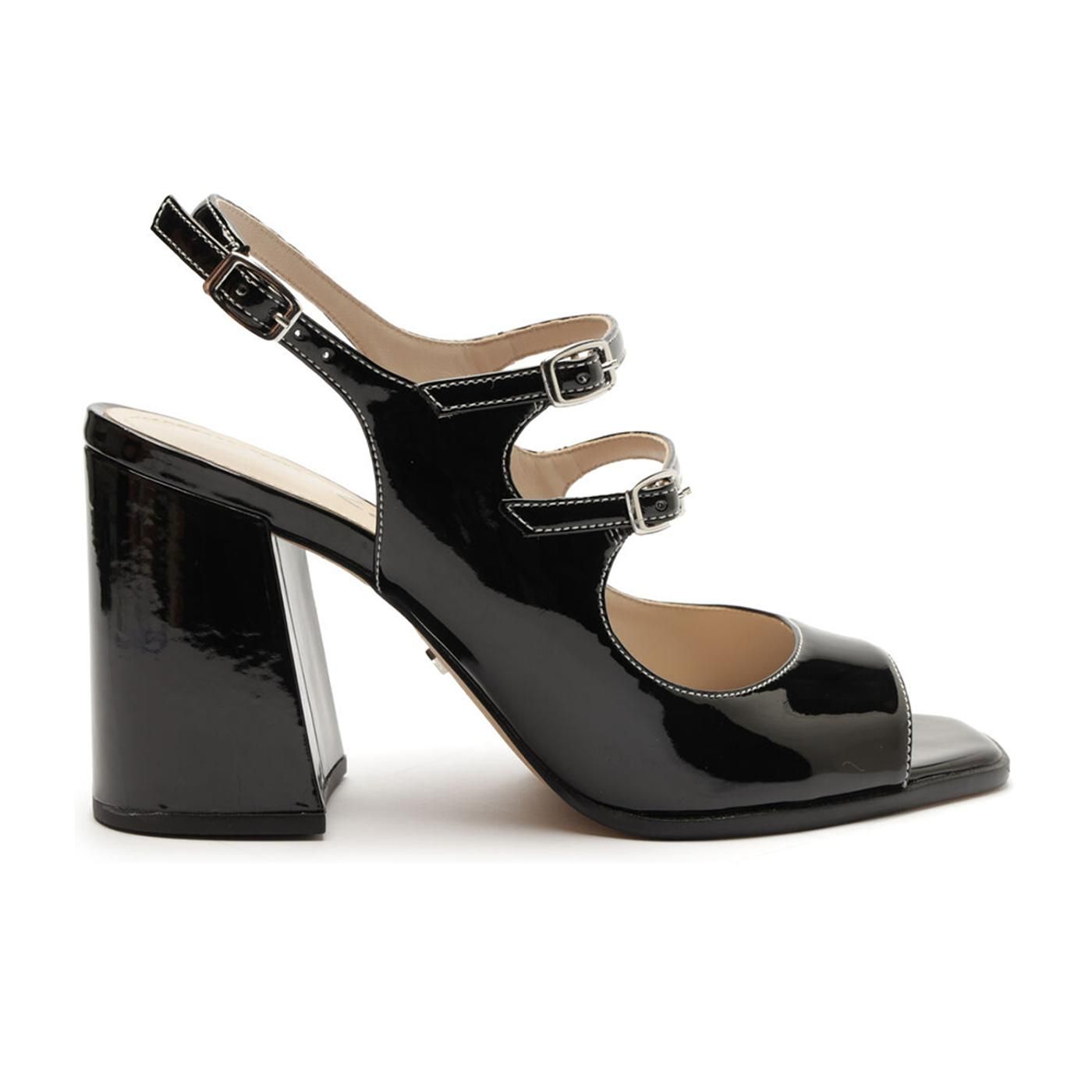 Sandalia tacon A1192300070002U x0 - preto