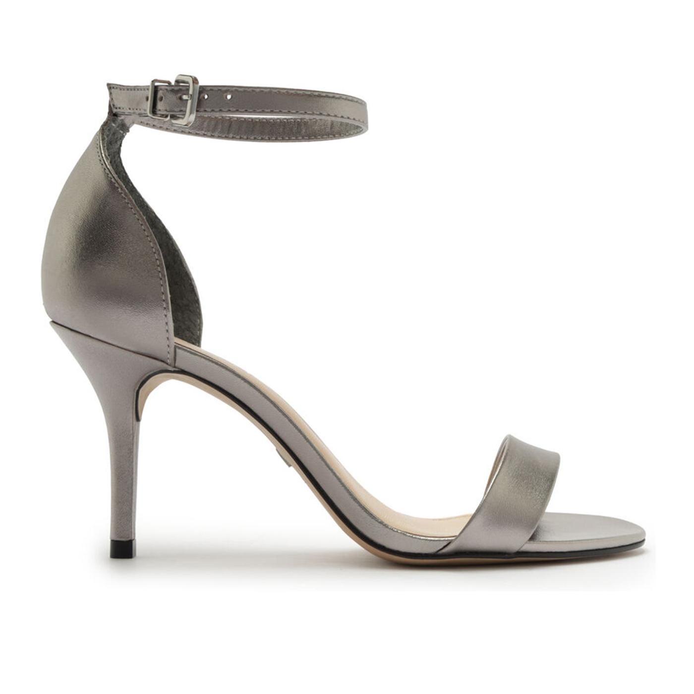 Sandalia Isabelli Tacon medio  fino A0269500260381U x90 - prata velho