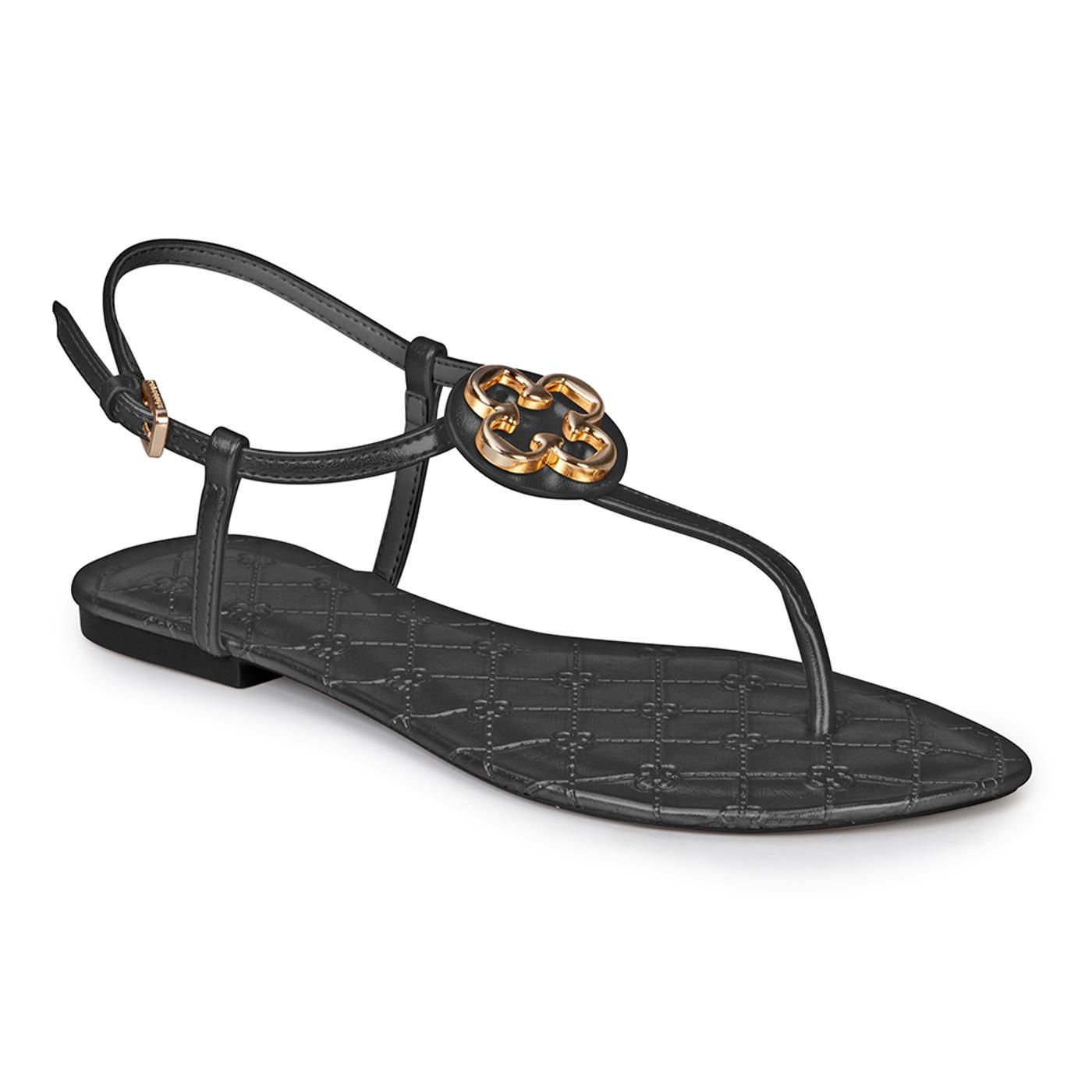 4015672 SANDALIA BAJA preto