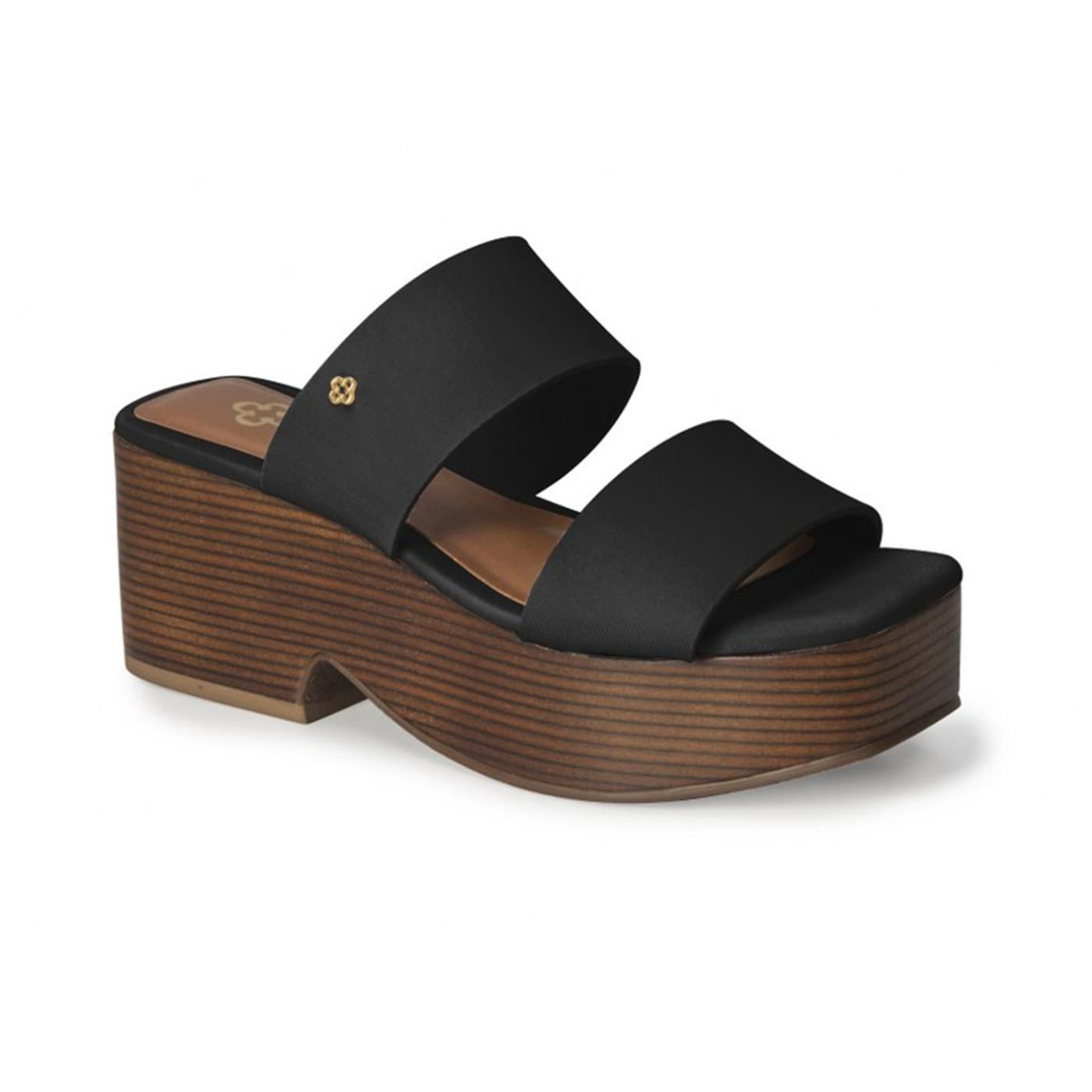 4017176-3 SANDALIA PLATAFORMA preto