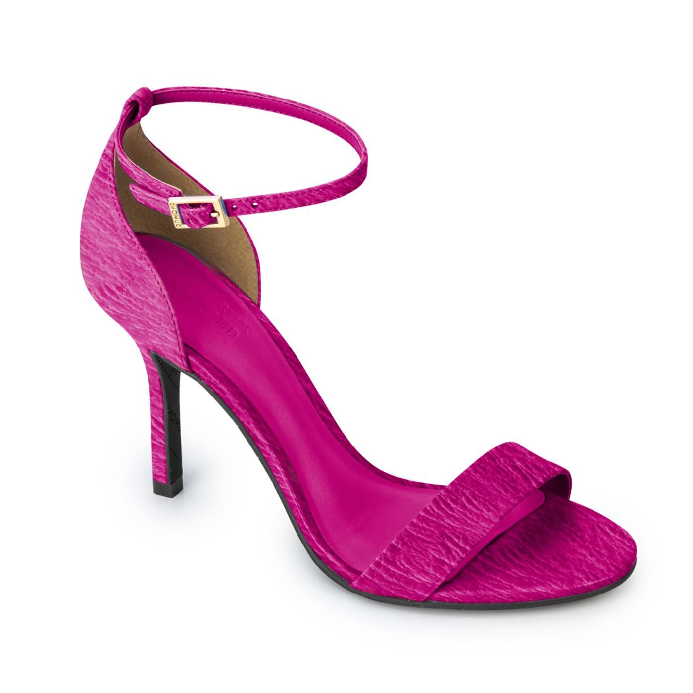 4114410-154 SANDALIA TACON rosa eletric