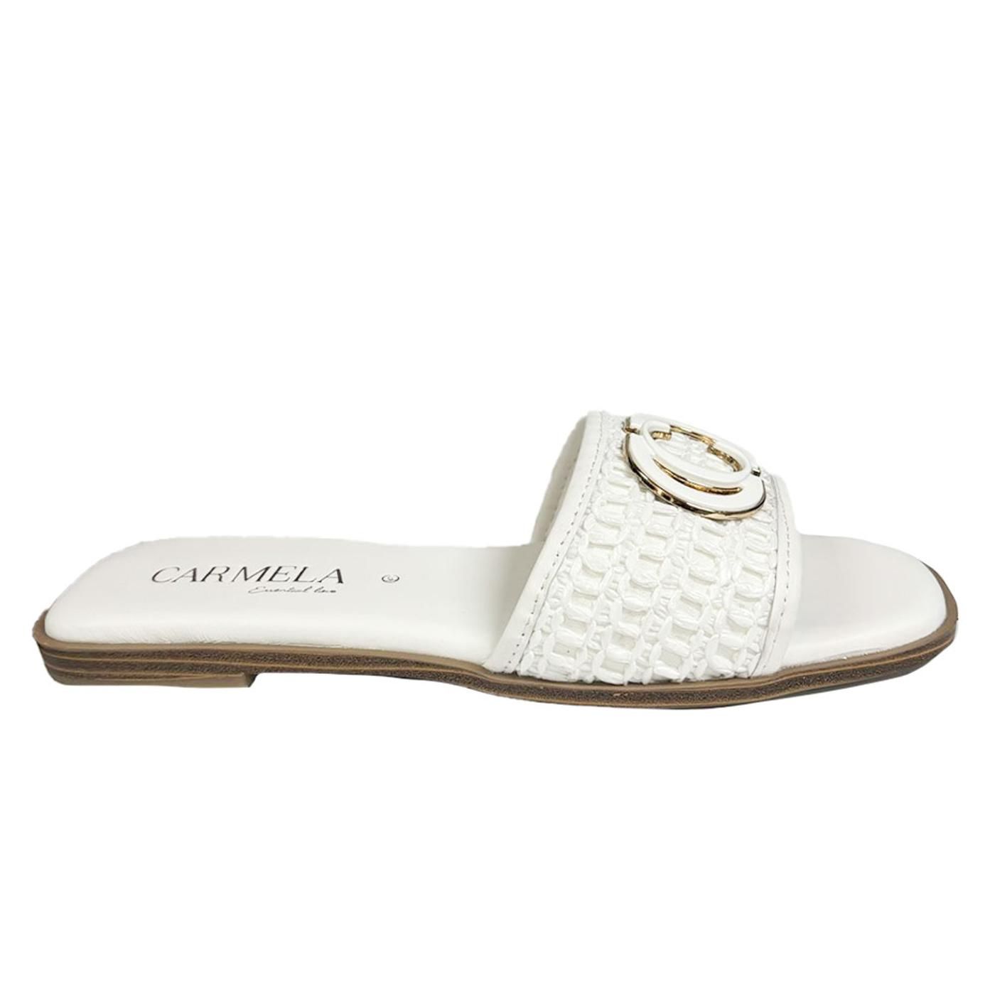 SANDALIA PIEL 162193 blanco