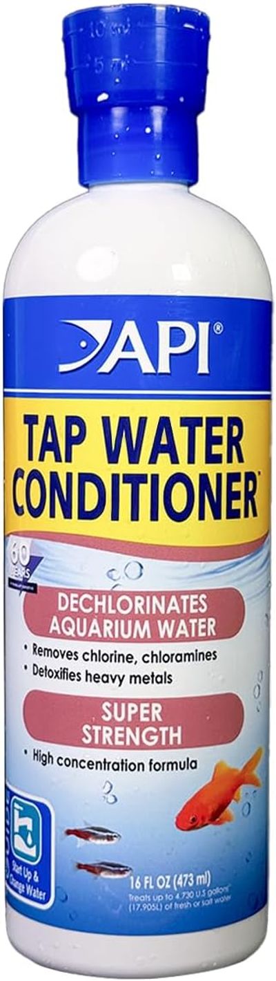 API TAP WATER CONDITIONER Aquarium Water Conditioner 16-Ounce Bottle